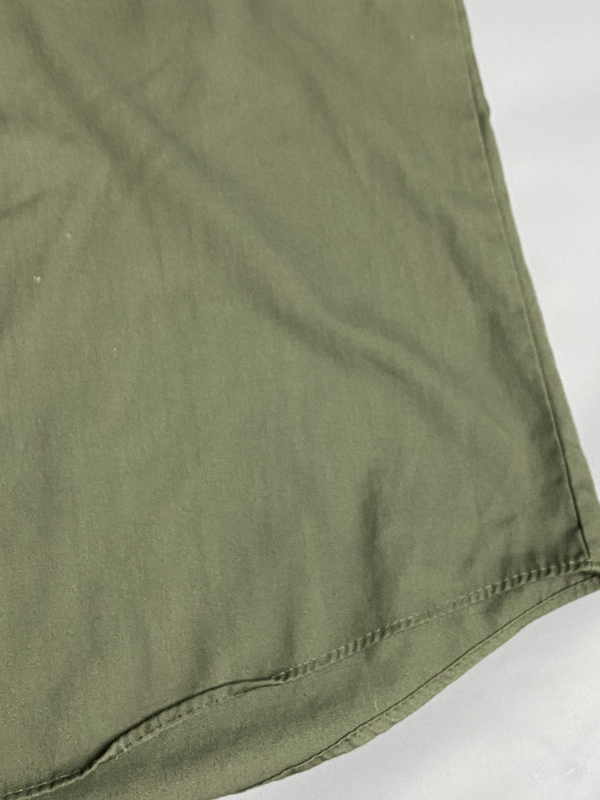 Lee VTG 70s Lee Permanent Press Work Shirt Khaki XL USA Military Size US XL / EU 56 / 4 - 8 Thumbnail