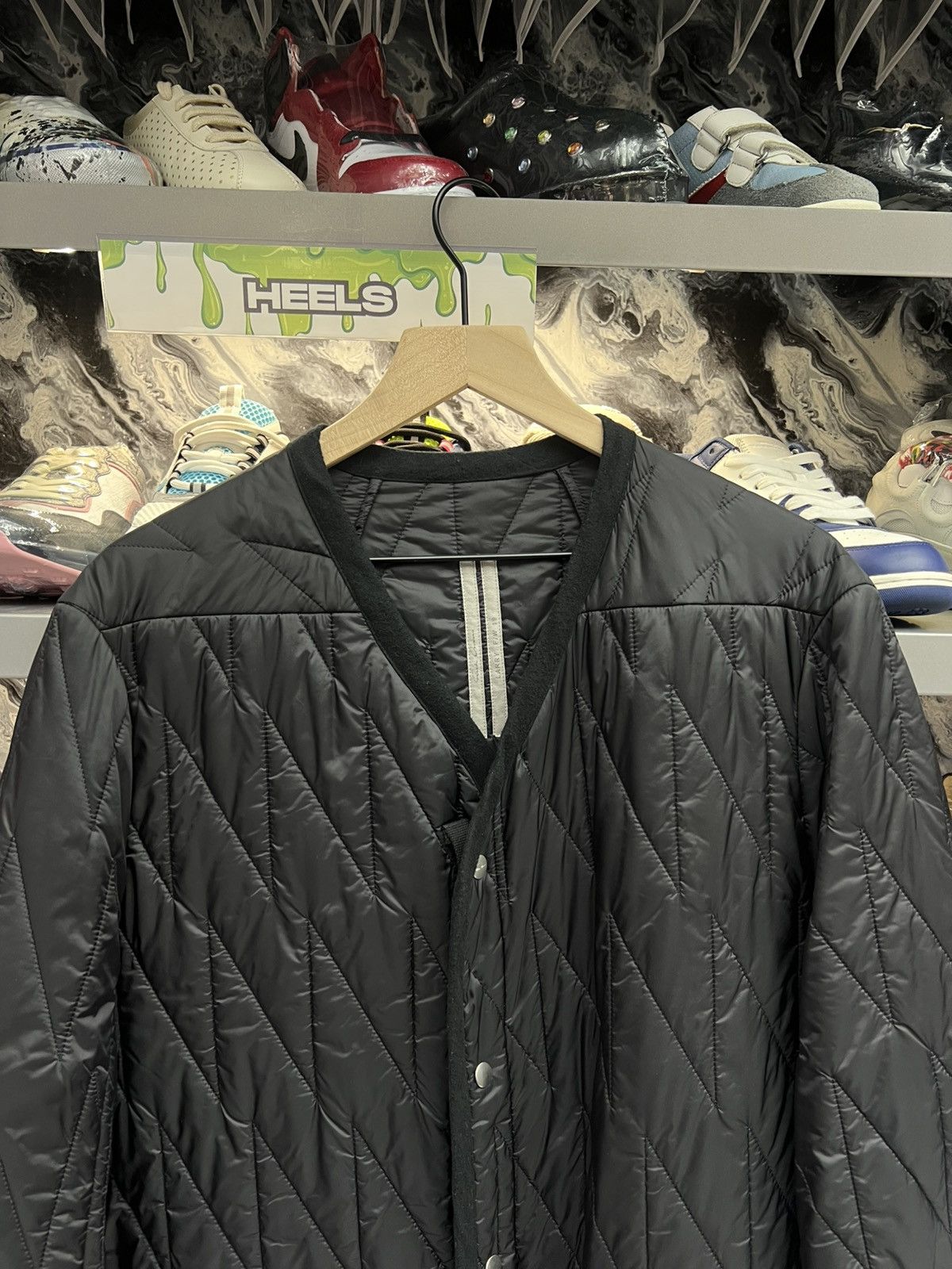 Rick Owens Rick Owens Larry Quilted Liner Jacket Size US S / EU 44-46 / 1 - 5 Thumbnail