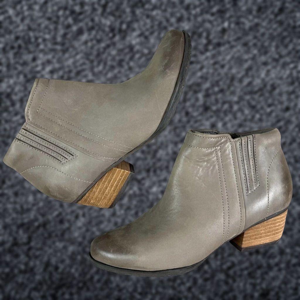 VINTAGE Blondo Valli Waterproof Leather Ankle Boots Women's Size