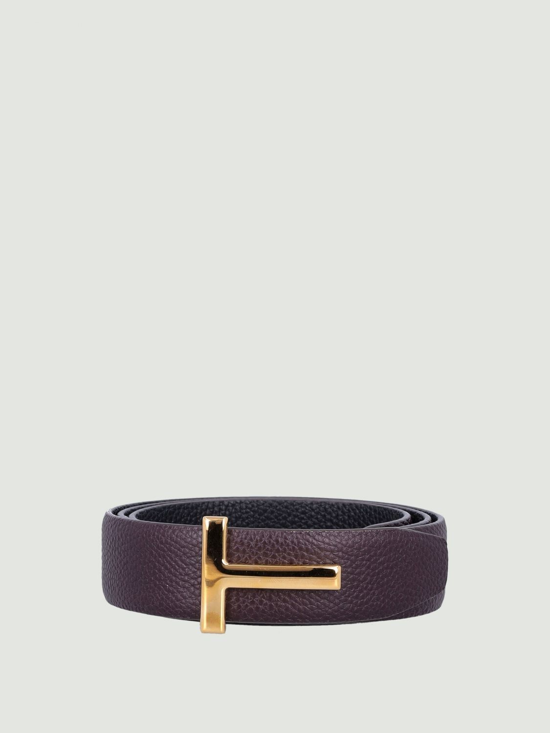Tom Ford Belt Men Burgundy