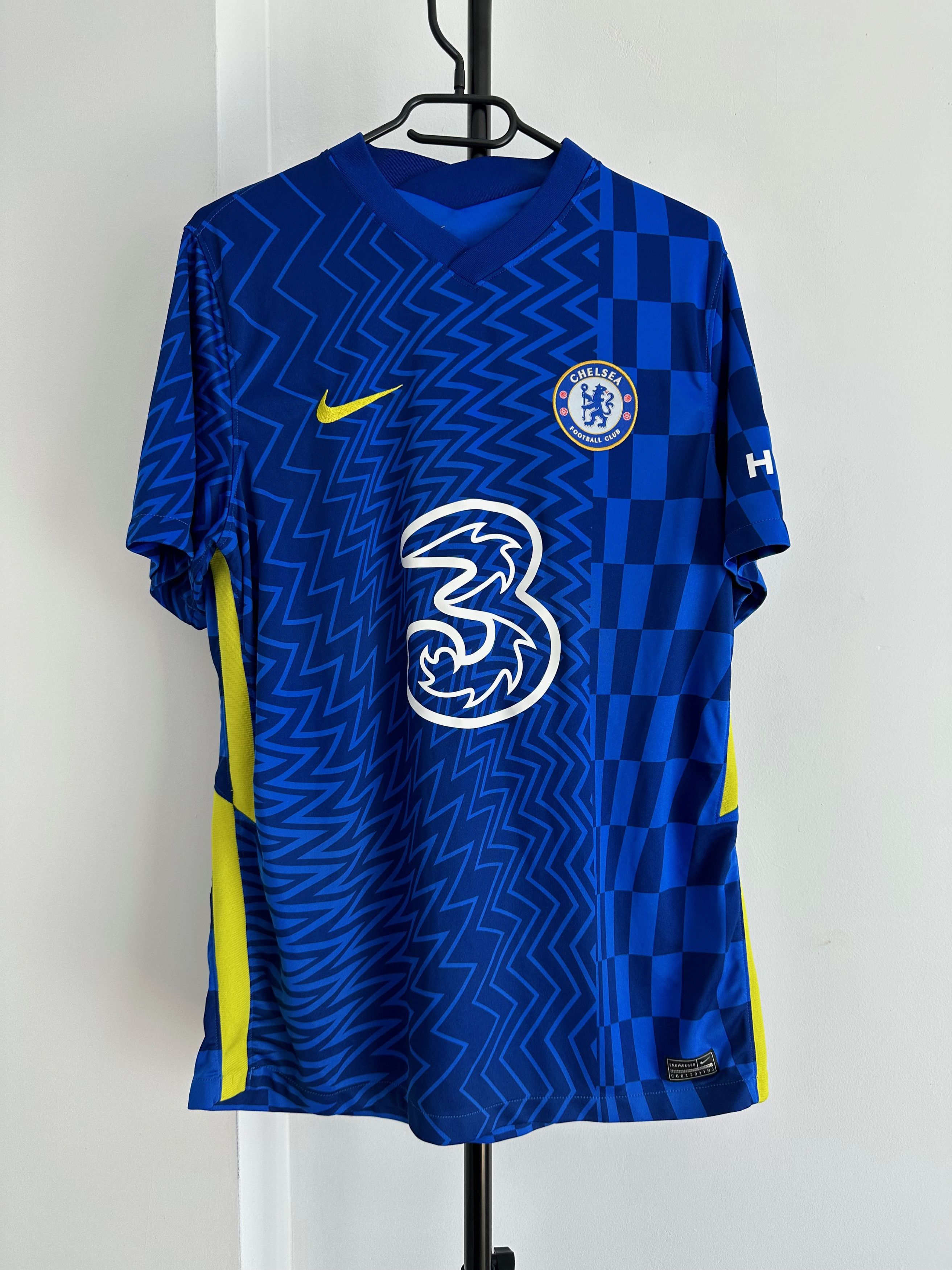 Nike 2021 Nike Chelsea Home Soccer Football shirt jersey Size US L / EU 52-54 / 3 - 1 Thumbnail