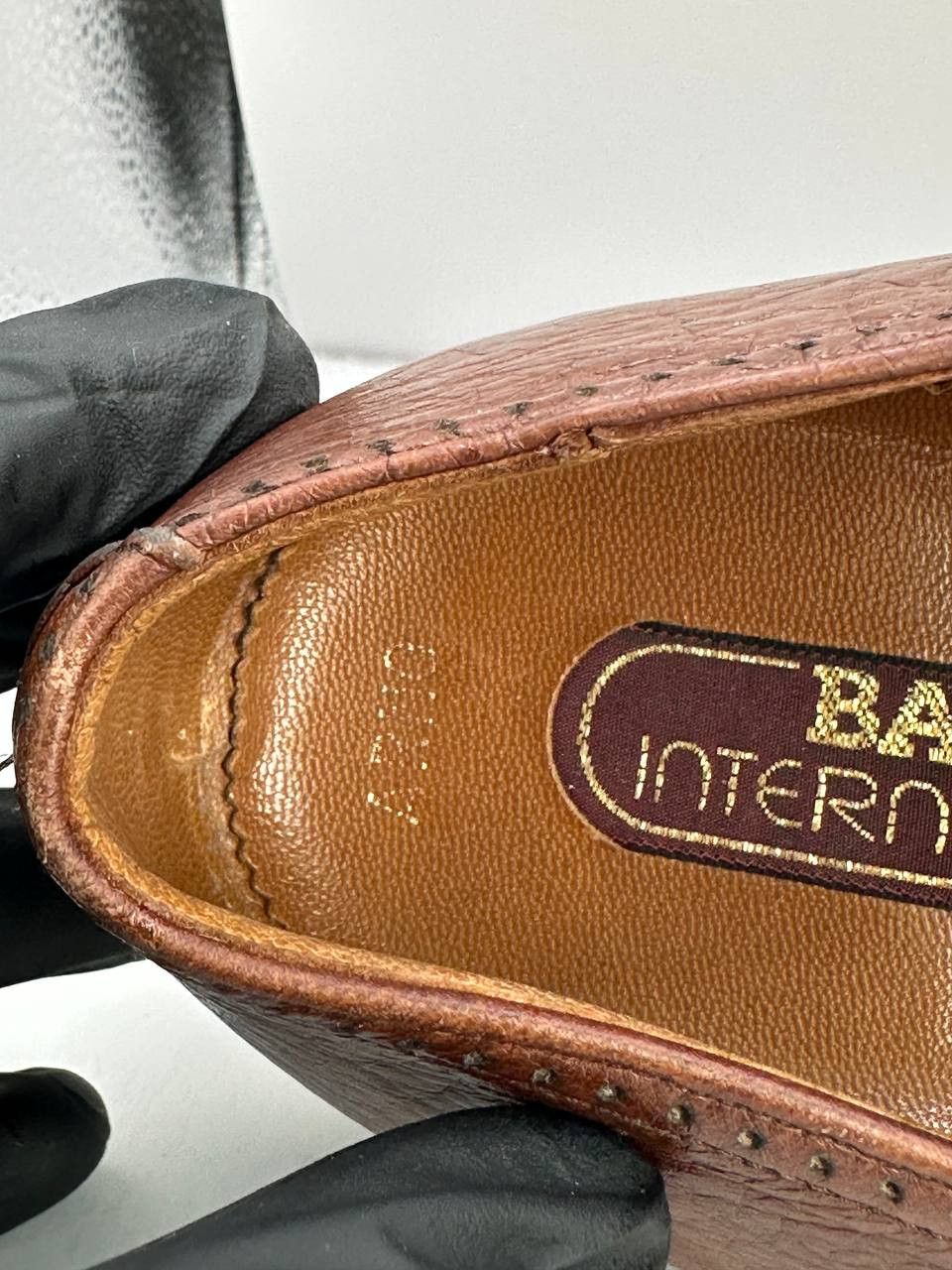 Bally Vintage Bally Goodyear Monk Strap Brogue Shoes 34037 Leather Size US 9.5 / EU 42-43 - 15 Thumbnail
