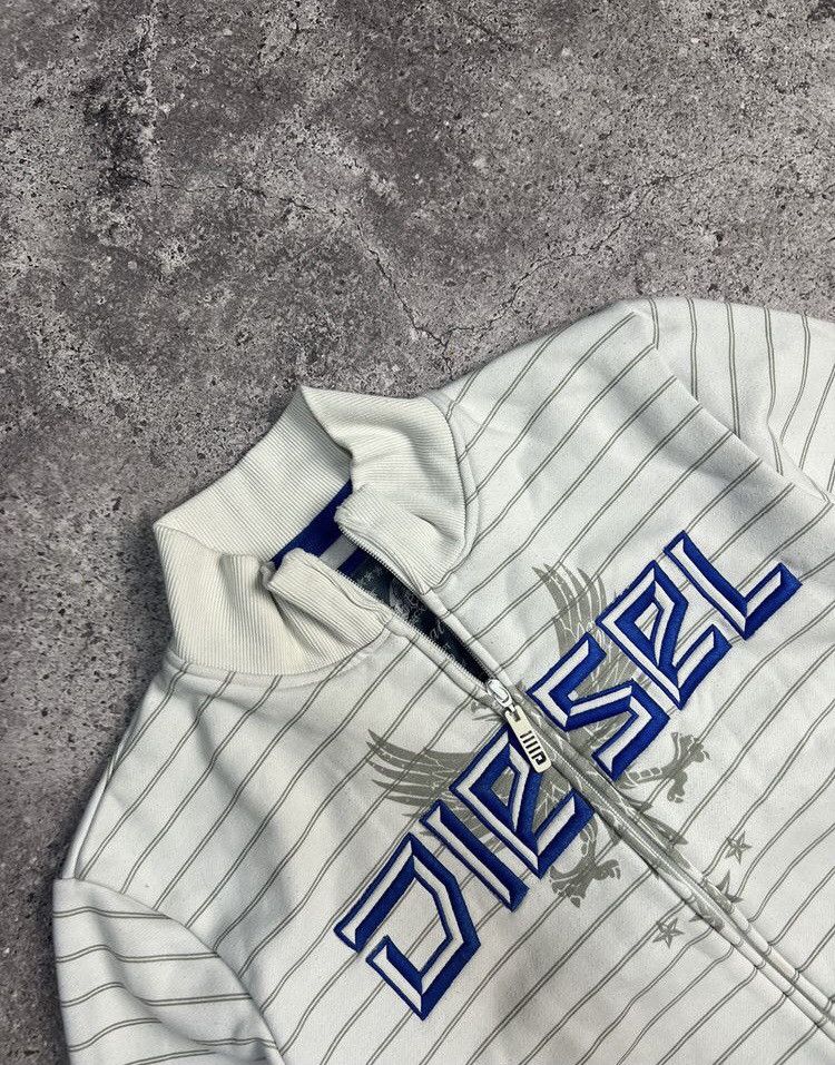 Diesel Vintage Big Logo Diesel Zip-hoodie Y2K Swetshirt Size US L / EU 52-54 / 3 - 6 Thumbnail