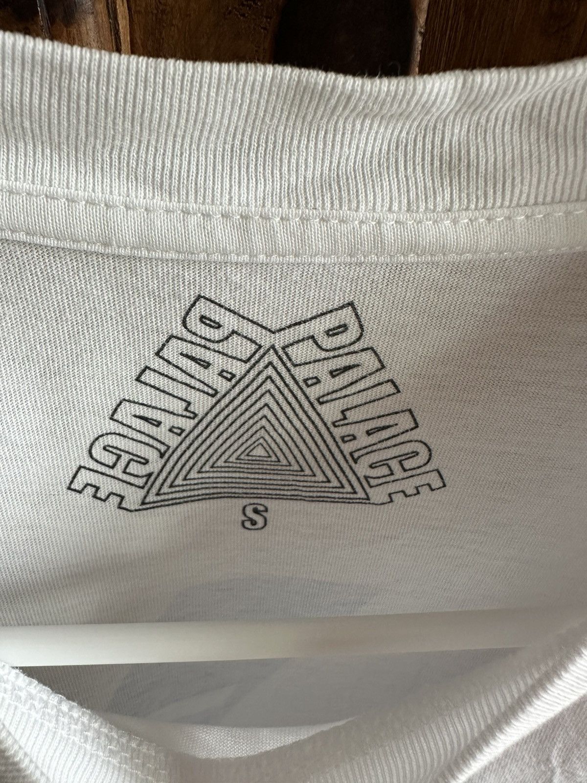 Palace White x Blue Palace Tri-Shadow T-shirt Size US S / EU 44-46 / 1 - 3 Thumbnail
