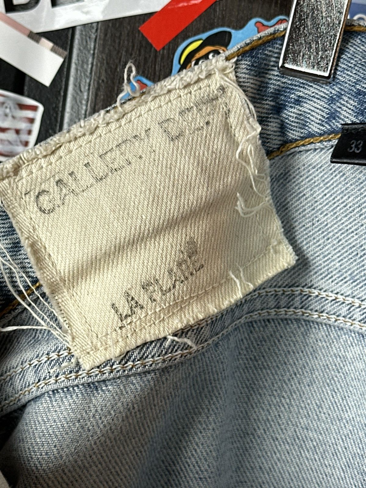 Gallery Dept. 2021 Gallery Dept 1/1 14 Patches Jeans Size US 33 - 10 Thumbnail
