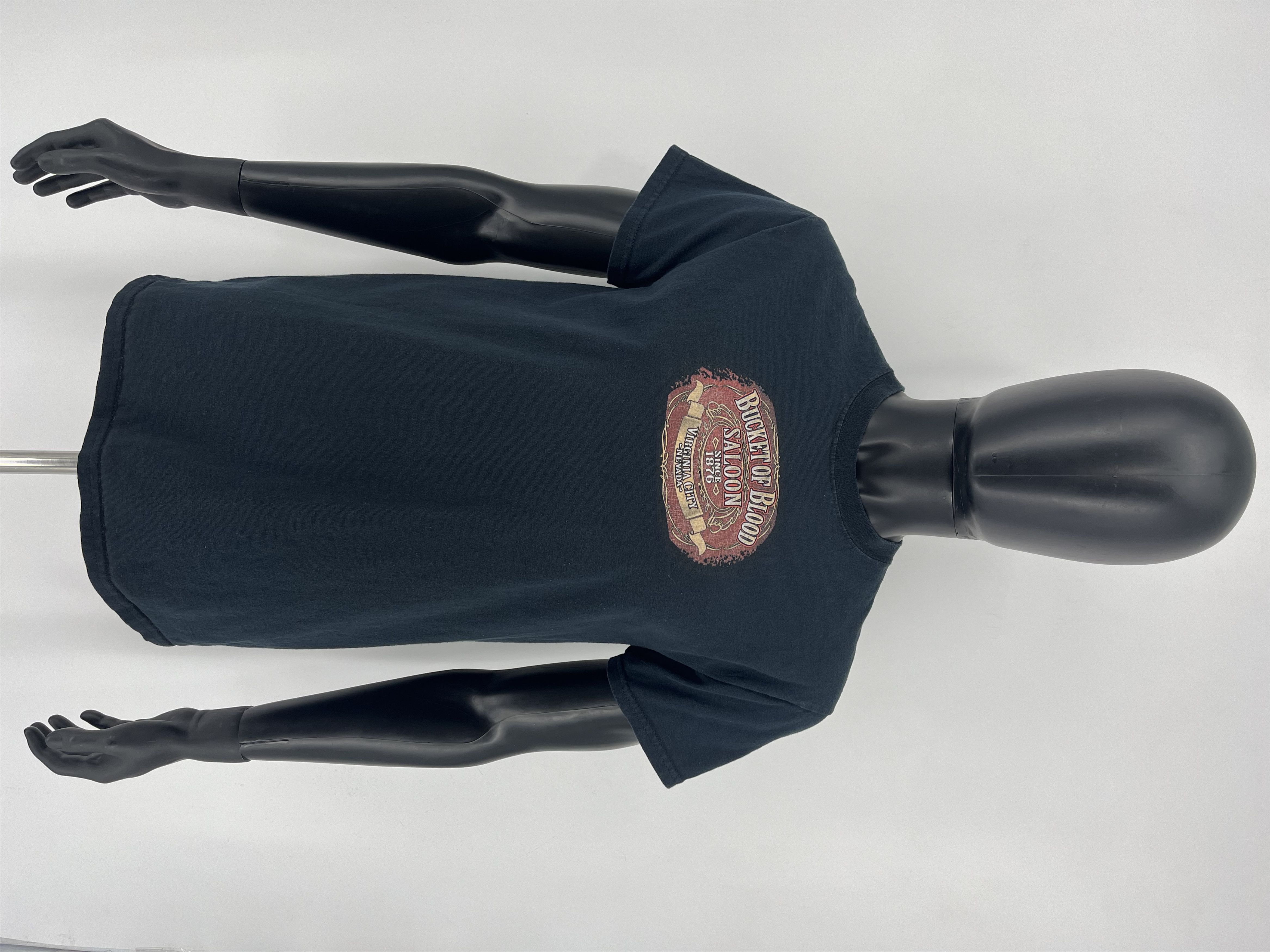 Vintage Vintage Motorcycle Faded Bucket Of Blood Saloon M Nevada Size US M / EU 48-50 / 2 - 3 Thumbnail