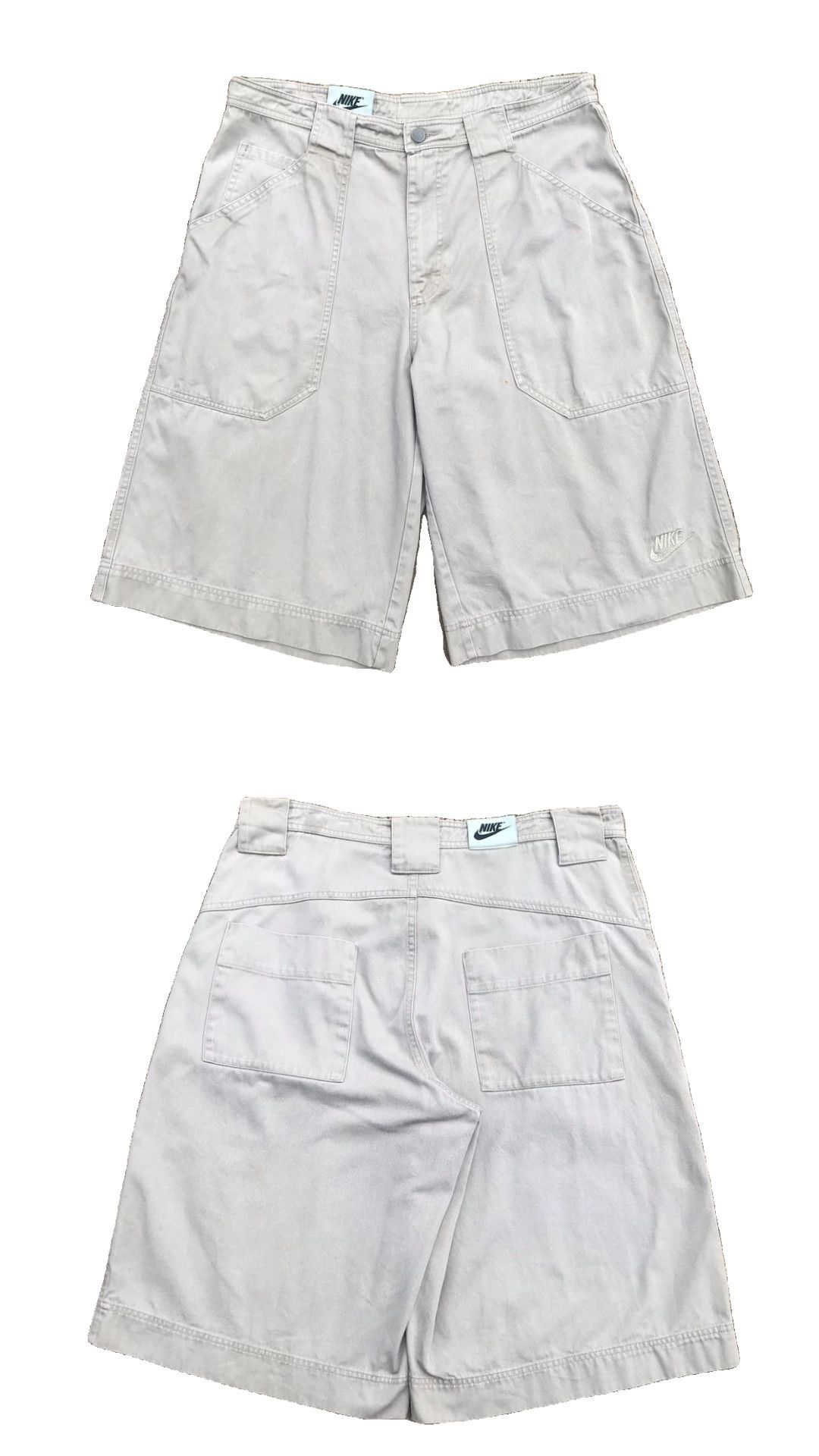 Nike Nike Vintage Y2K Khaki Tan Brown Shorts Men's Size US 40 / EU 56 - 1 Thumbnail
