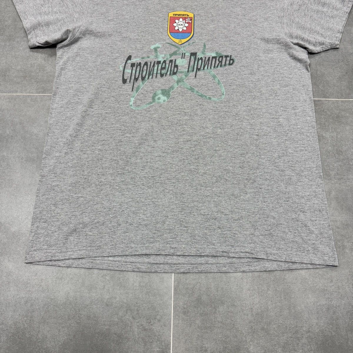 Vintage Stalker Builder Pripyat Chernobyl T-Shirt Size 4XL Size US XXL / EU 58 / 5 - 3 Thumbnail