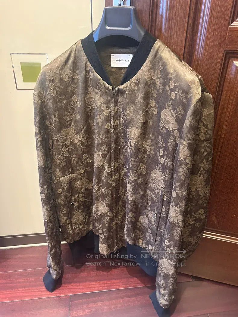 Song For The Mute SONG FOR THE MUTE Golden jacquard coat Size US M / EU 48-50 / 2 - 2 Thumbnail