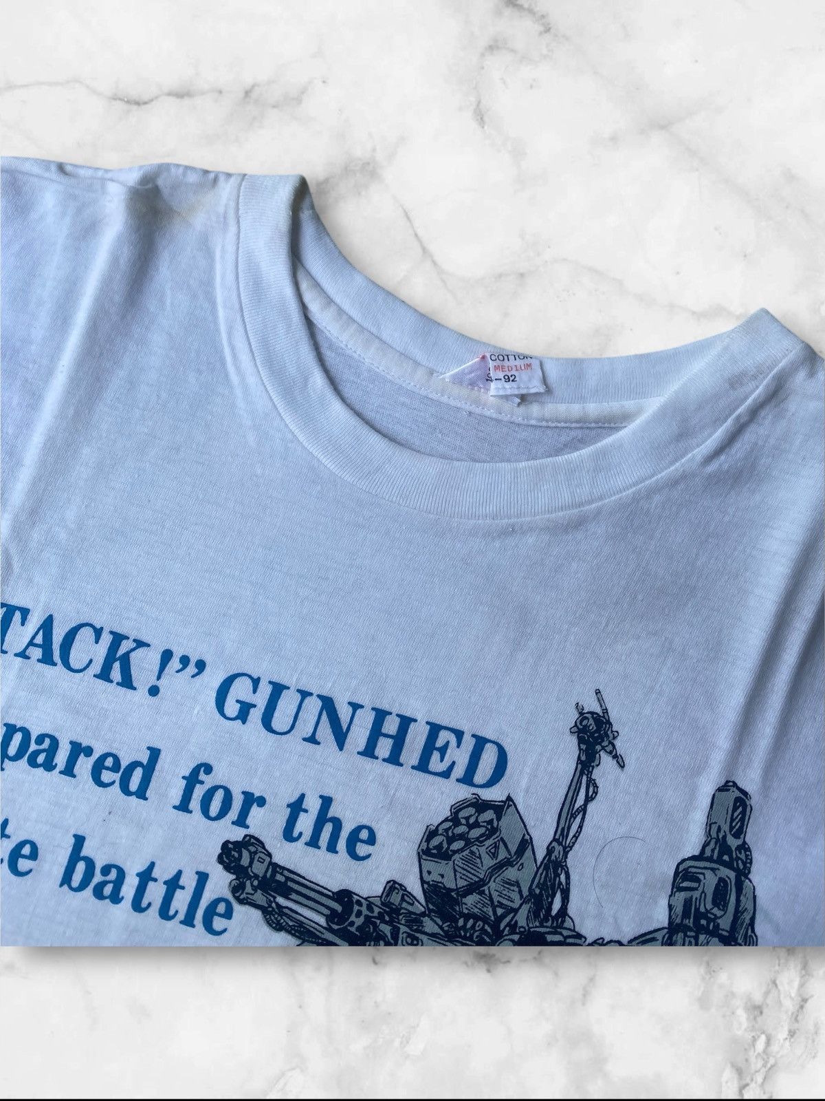 Anime Vintage Gunhed Bundle Medium & Large Rare Anime Mecha Tee Size US M / EU 48-50 / 2 - 5 Thumbnail