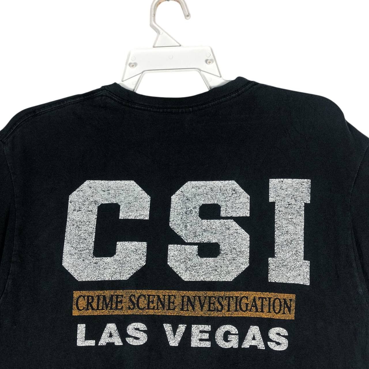 Band Tees Vintage CSI Crime Scene Investigation Las Vegas T-Shirt Size US M / EU 48-50 / 2 - 6 Thumbnail
