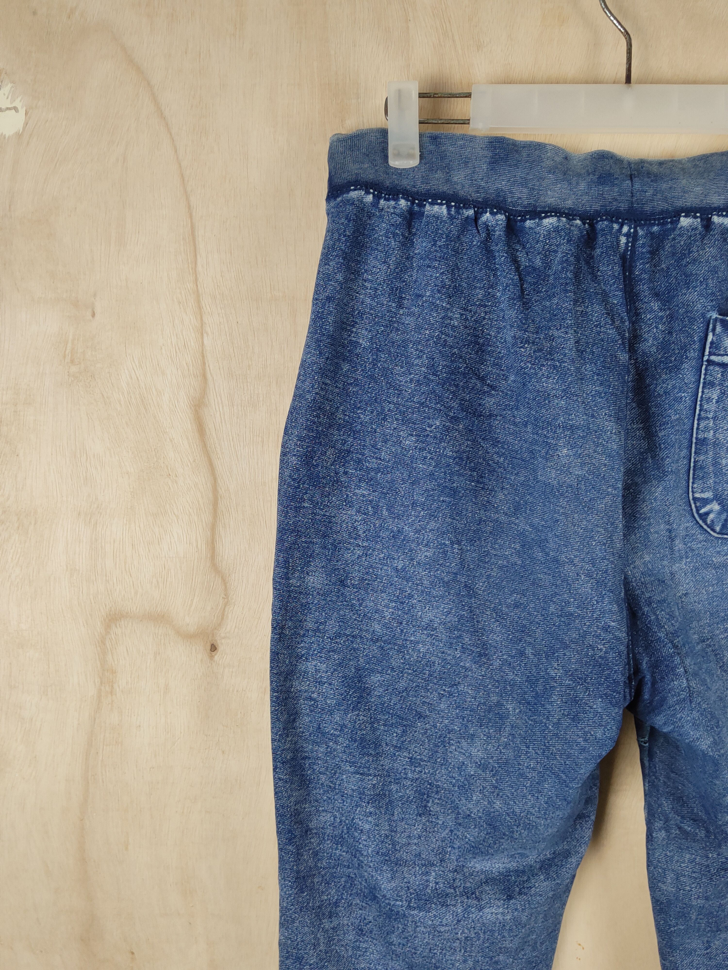 GU GU Blue Multipocket denim style Jogger Pants #S2511 Size 30" / US 8 / IT 44 - 9 Thumbnail