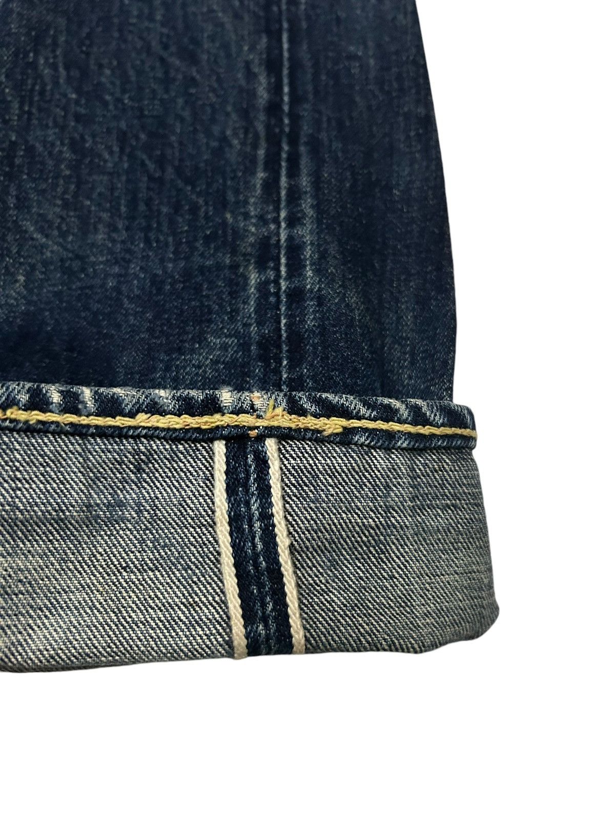 Japanese Brand × Kapital × Vintage Vtg JapaneseBrand Hooper jeans Distreessed Selvedge Denim 🎌☠️ Size US 30 / EU 46 - 2 Thumbnail
