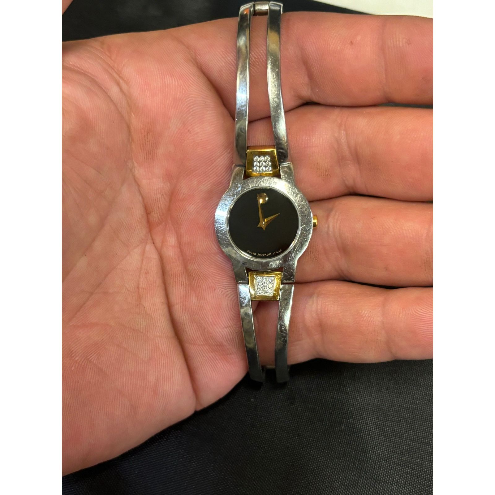 Movado Movado Amorosa 81 E4 1842 2- Tone Women’s Watch! Size ONE SIZE - 7 Thumbnail