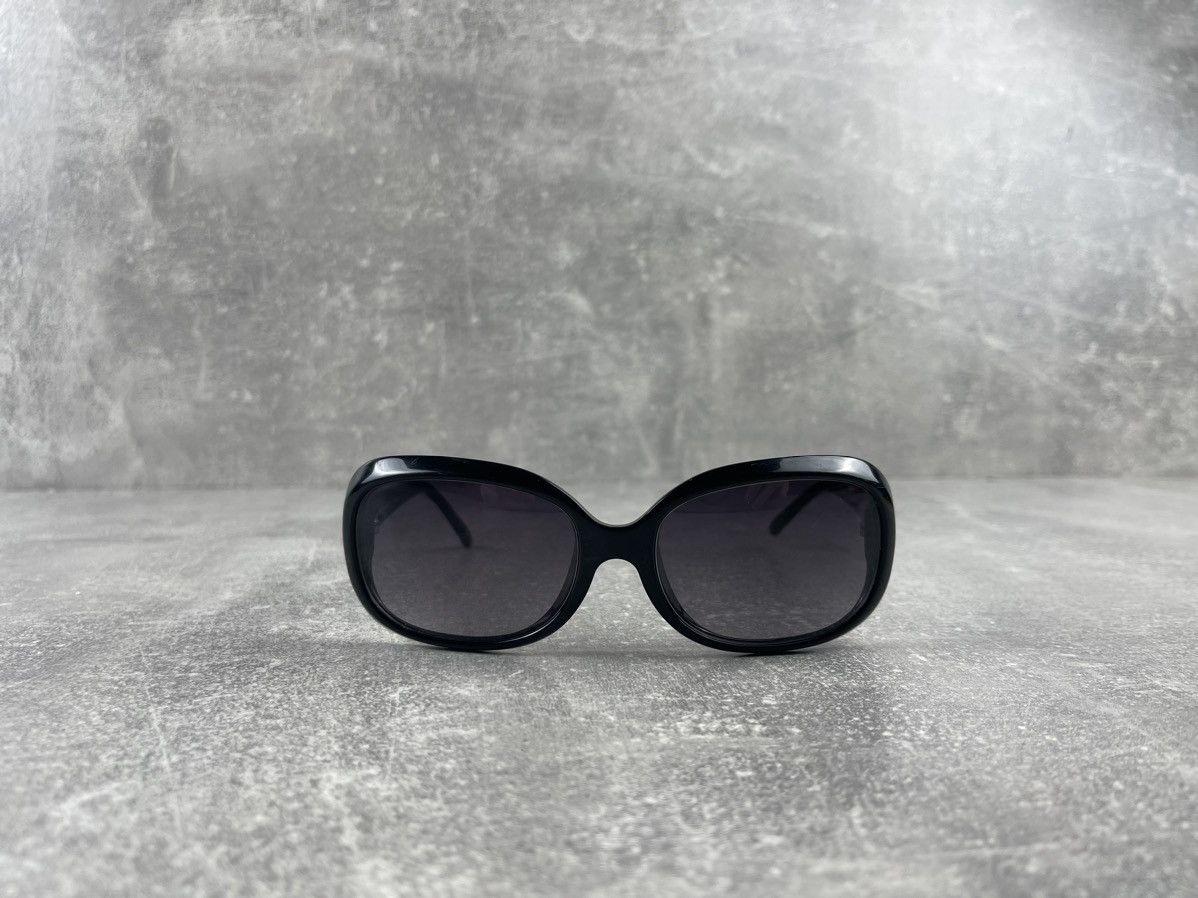 Fendi Fendi Black Oval FF Monogram Sunglasses Italy Made Vintage Size ONE SIZE - 2 Thumbnail