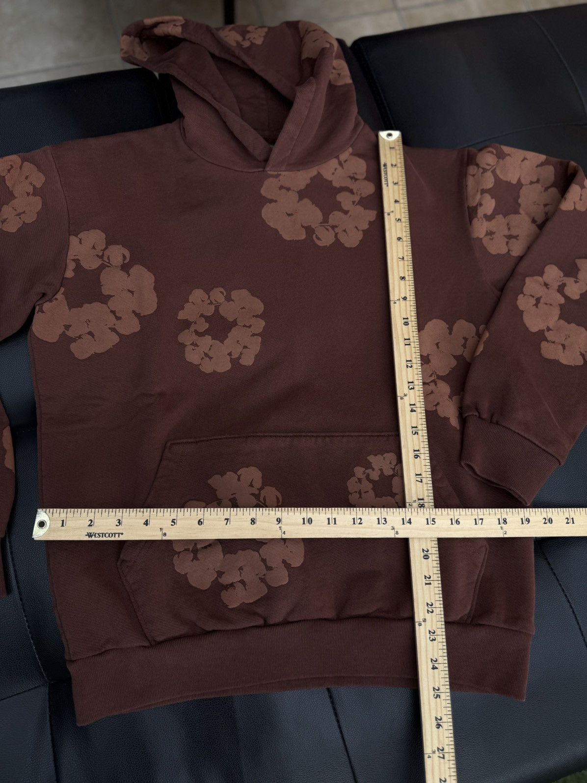 DENIM TEARS Denim Tears 2025 Brown Cotton Wreath Hoodie XS (NEW) Size US XS / EU 42 / 0 - 5 Thumbnail