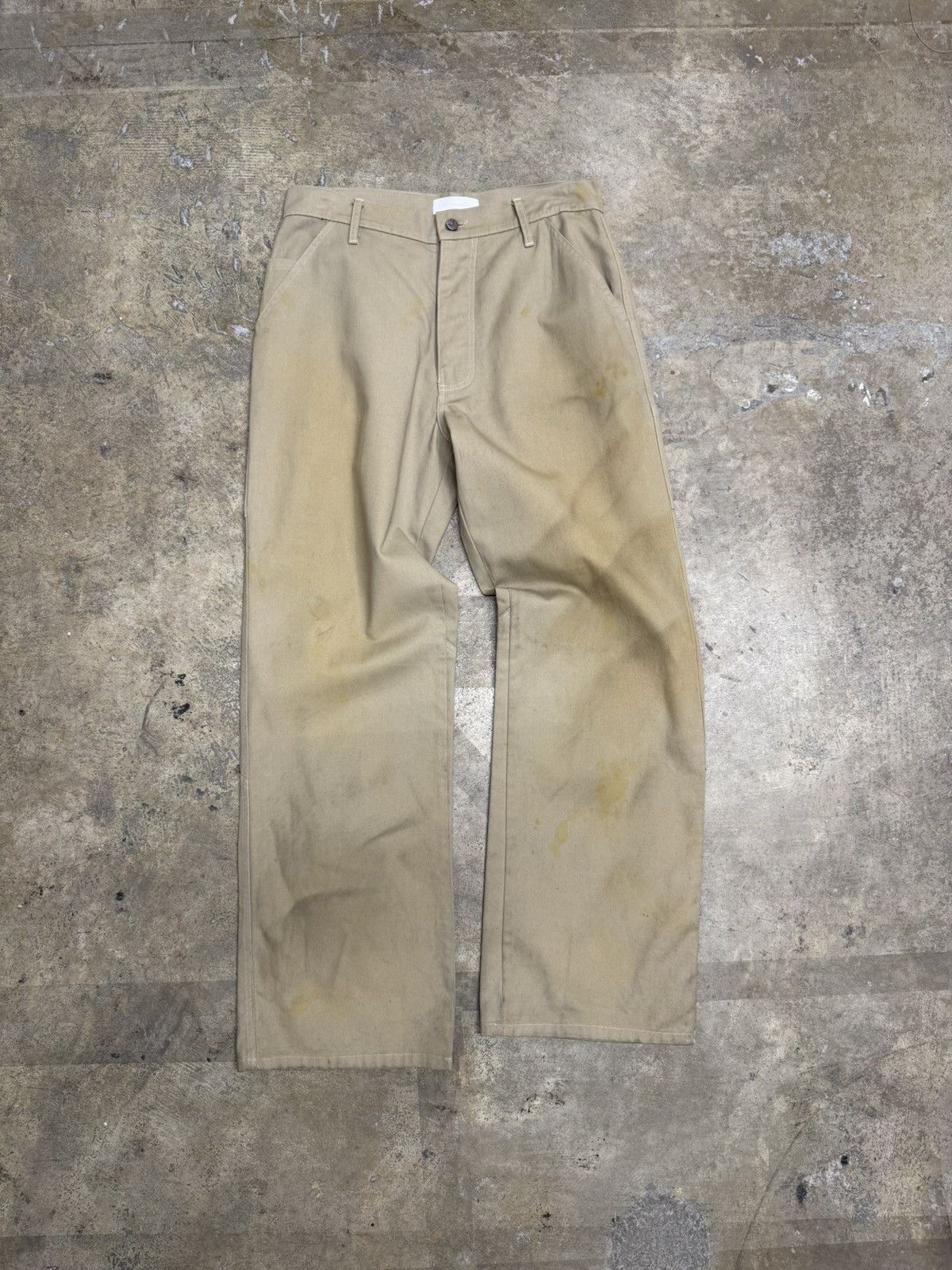 ALEXANDER DIGENOVA Alexander Digenova Dirty Khaki Underground Pants Size US 30 / EU 46 - 1 Thumbnail