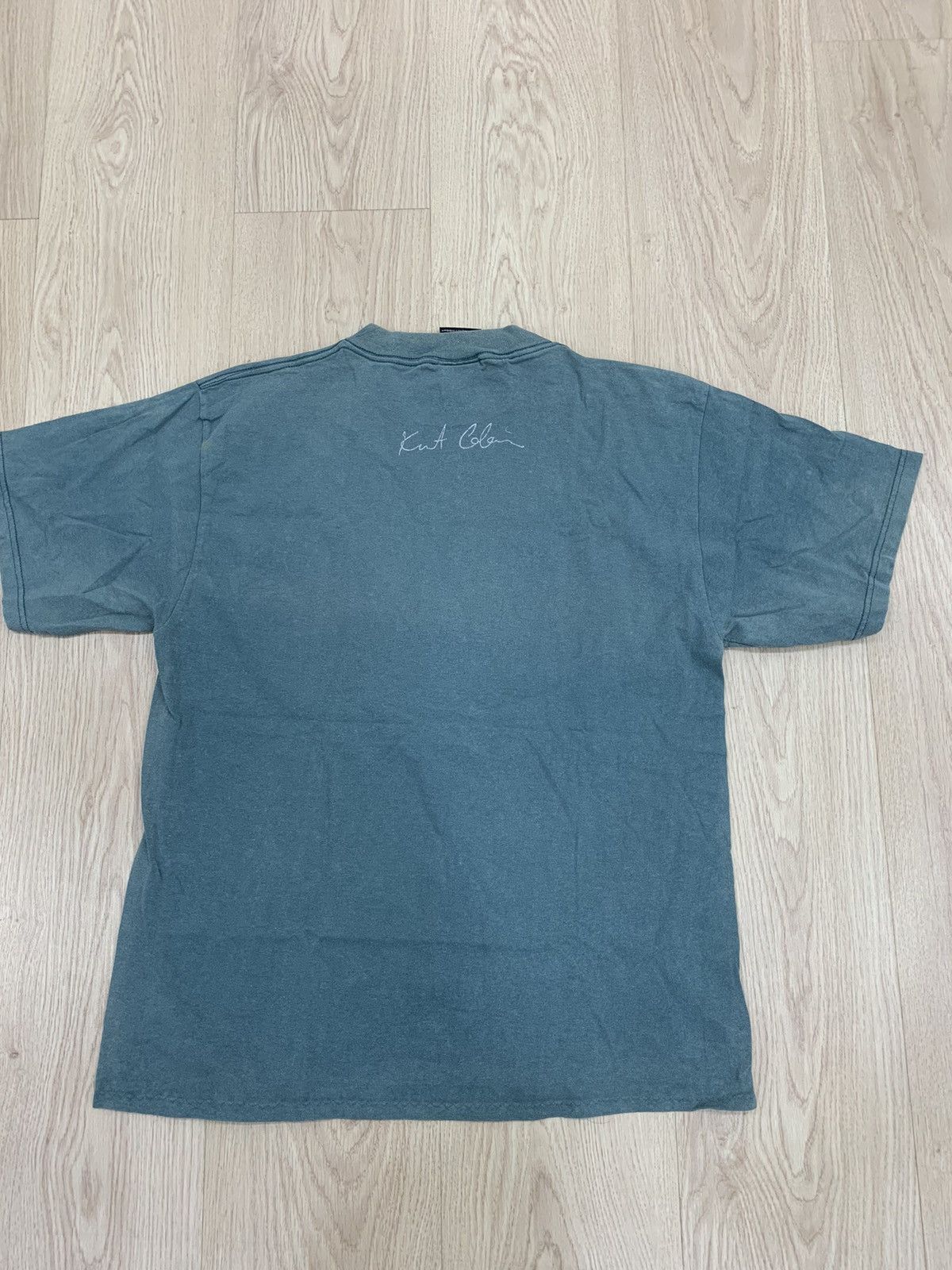 Nirvana VTG KURT COBAIN NIRVANA BAND TOUR SHIRT Size US L / EU 52-54 / 3 - 5 Thumbnail