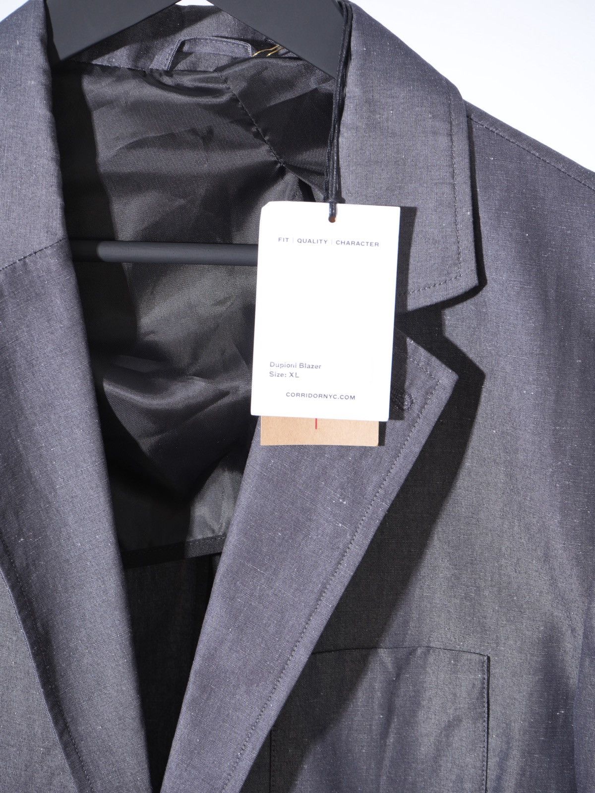 Corridor CORRIDOR NYC Mens XL Dupioni Blazer Size 54R - 2 Thumbnail