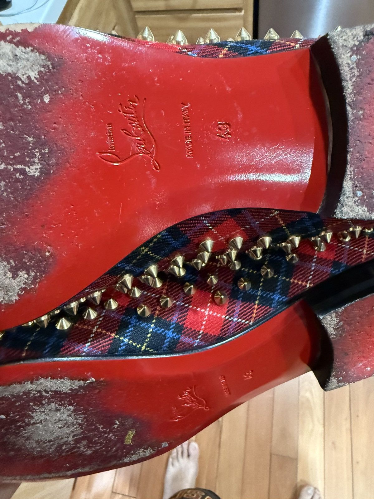 Christian Louboutin Christian Louboutin spike dandelion shoes Size US 10 / EU 43 - 5 Thumbnail