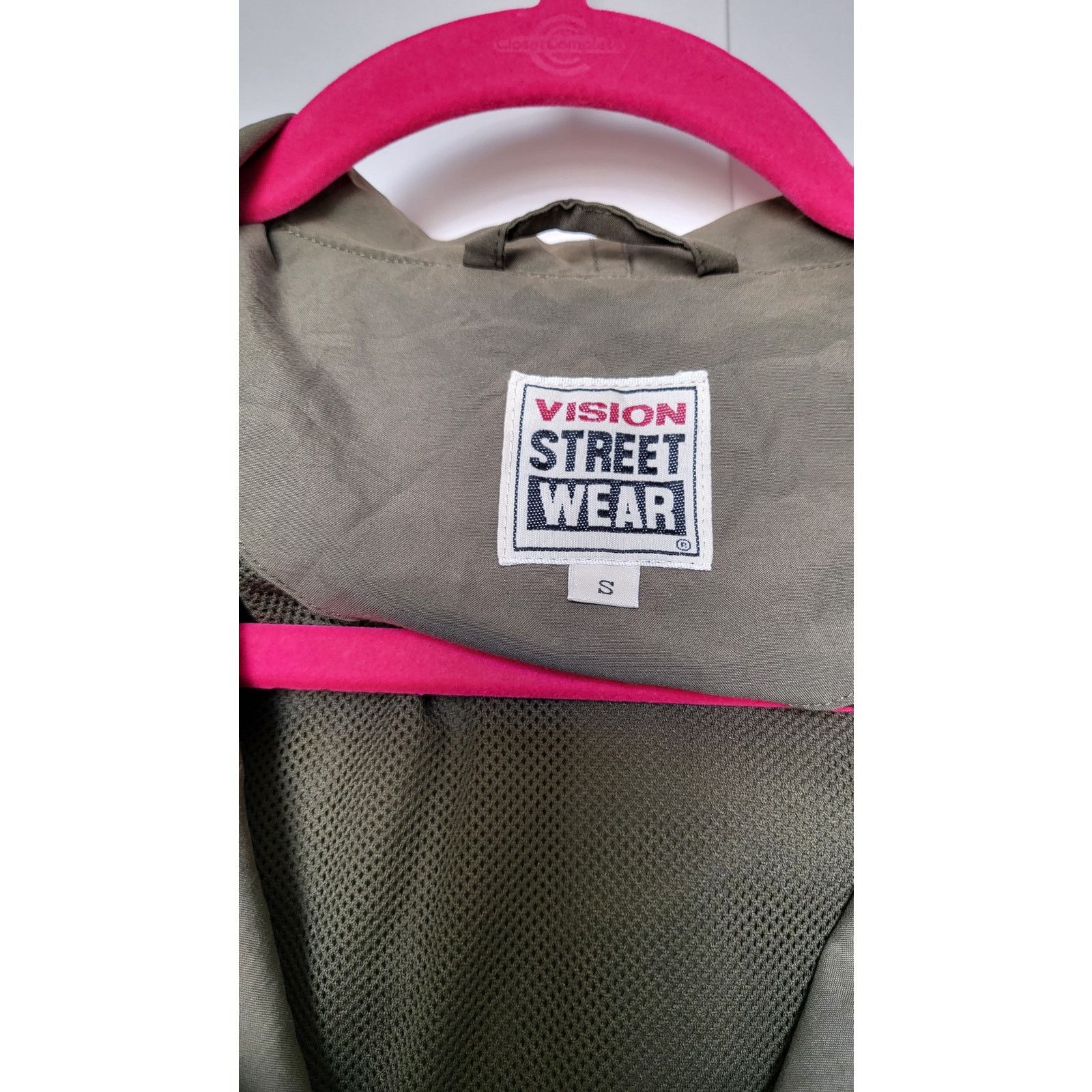 Vision Streetwear Vintage Cool Vision Street Wear Green Jacket 80s / 90s Fresh Size US S / EU 44-46 / 1 - 10 Thumbnail