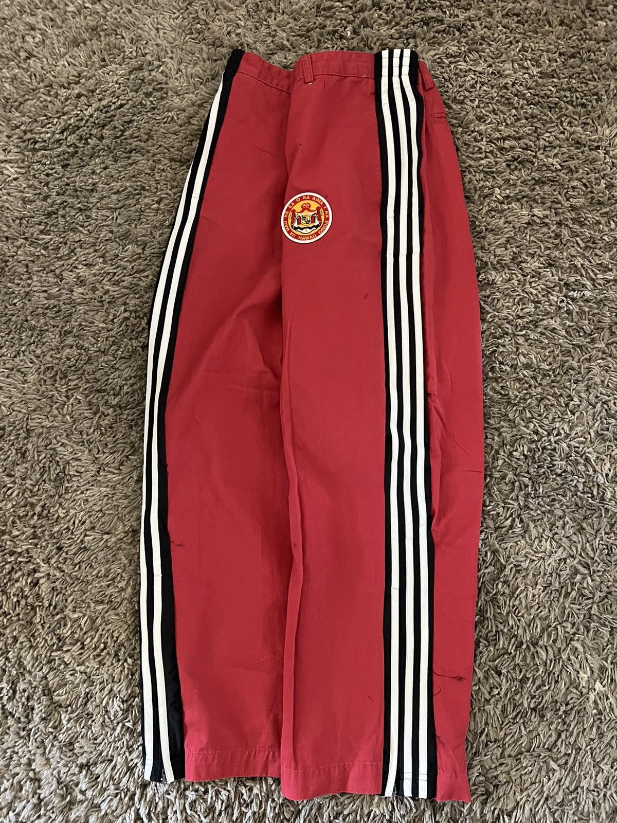 Handmade Cut n Sew Track Pants Size US 33 - 3 Thumbnail