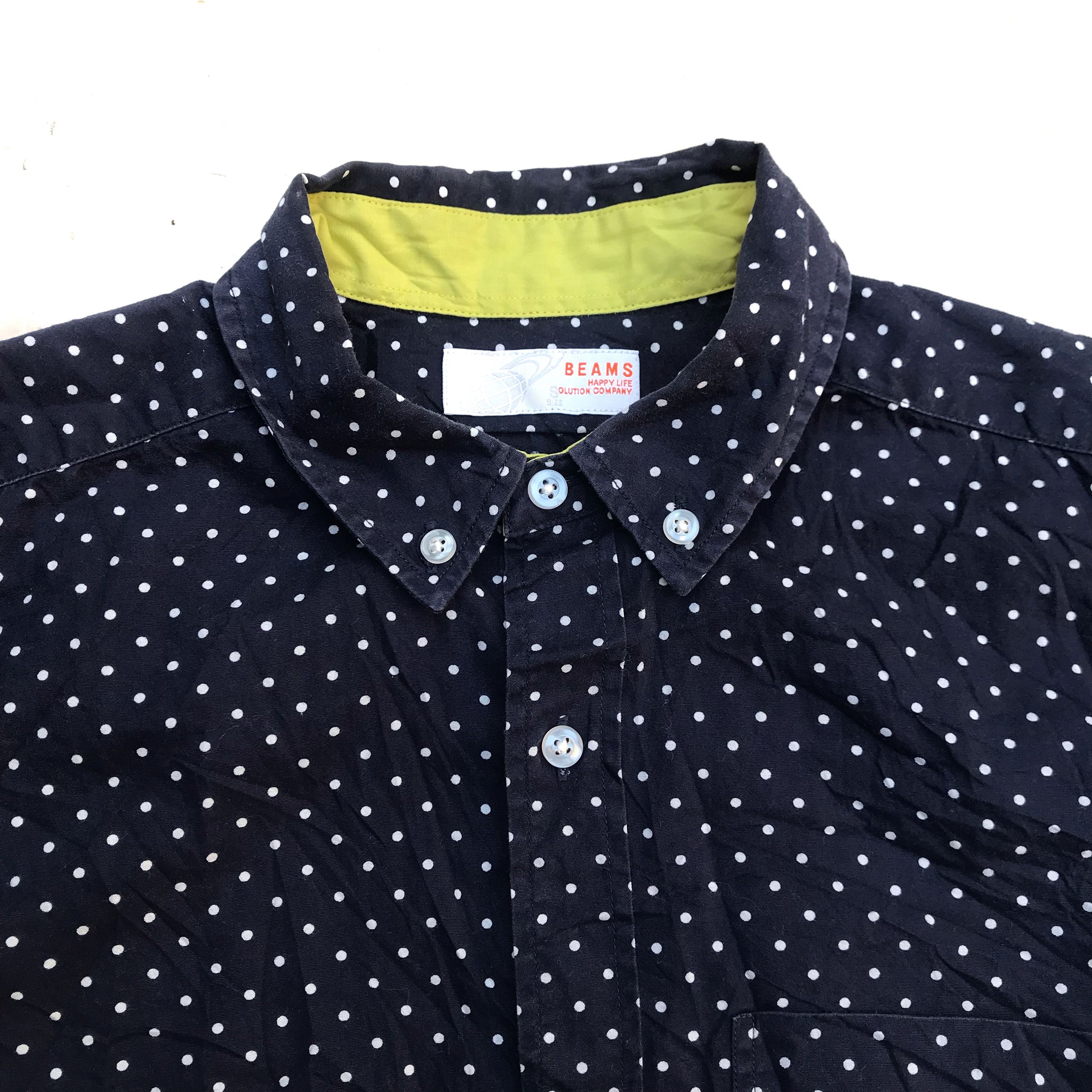 Beams Japan × Beams Plus × Japanese Brand Beams Happy Life solution company Shirt short sleeve Beams Size US S / EU 44-46 / 1 - 3 Thumbnail