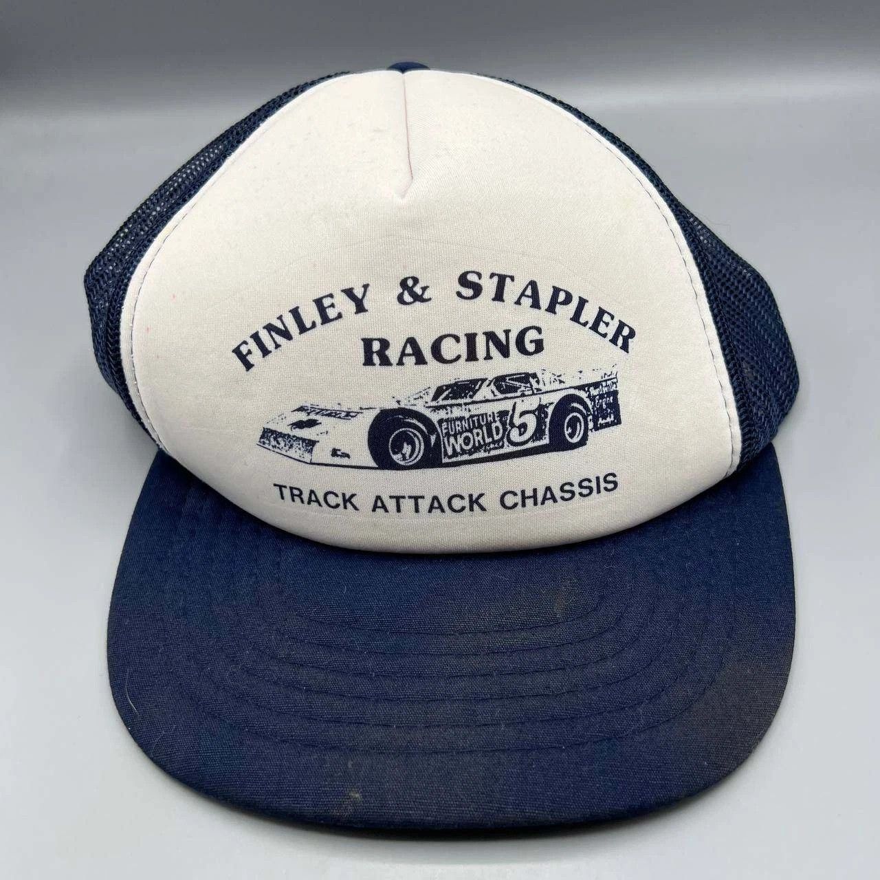 Other Vintage Finley & Stapler Racing Hat Men Xpres Caps Snap Back Size ONE SIZE - 1 Thumbnail