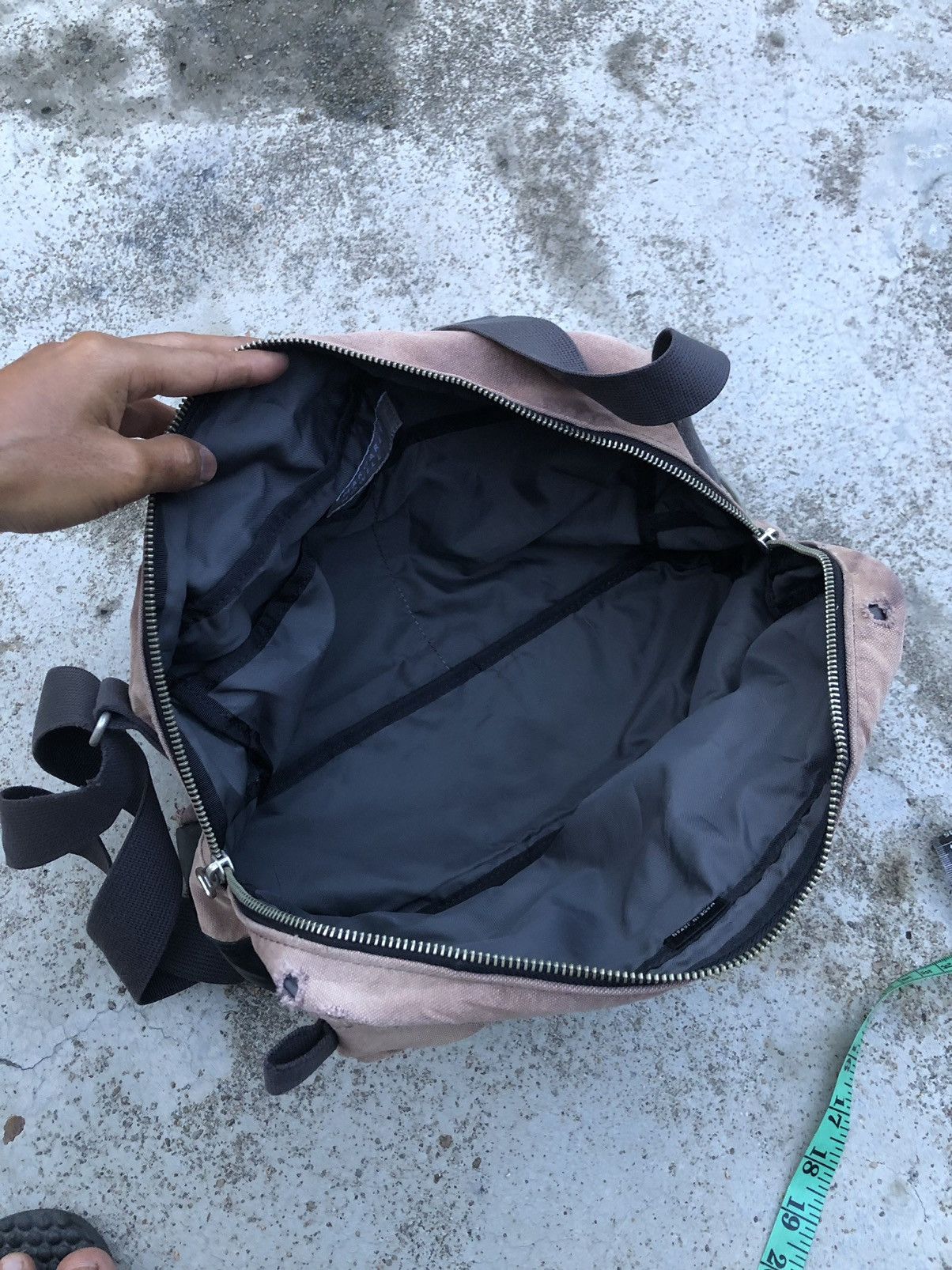Porter COLAB⚡️⚡️PORTER X MHL TIE DYE DISTRESSED CROSSBODY BAG Size ONE SIZE - 19 Thumbnail