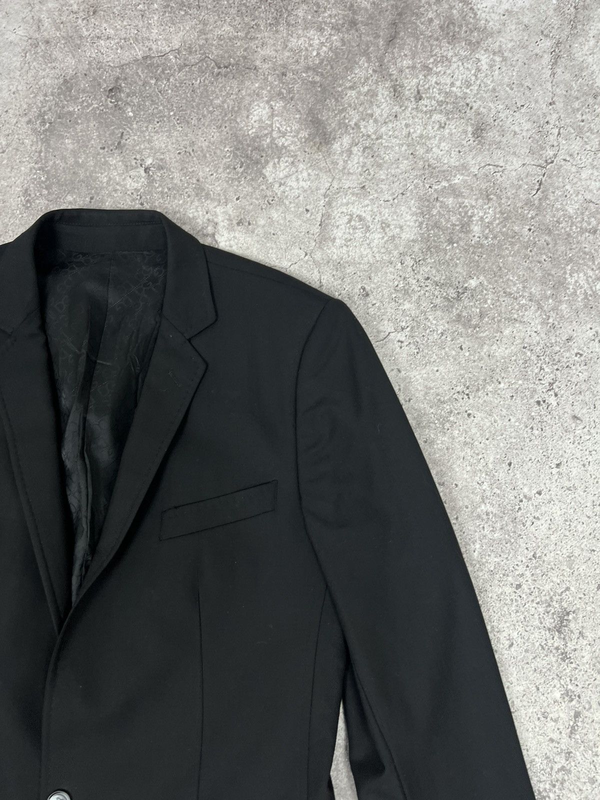 Dolce & Gabbana Dolce & Gabbana Martini Lana Virgin Wool Blazer Size 48R - 6 Thumbnail