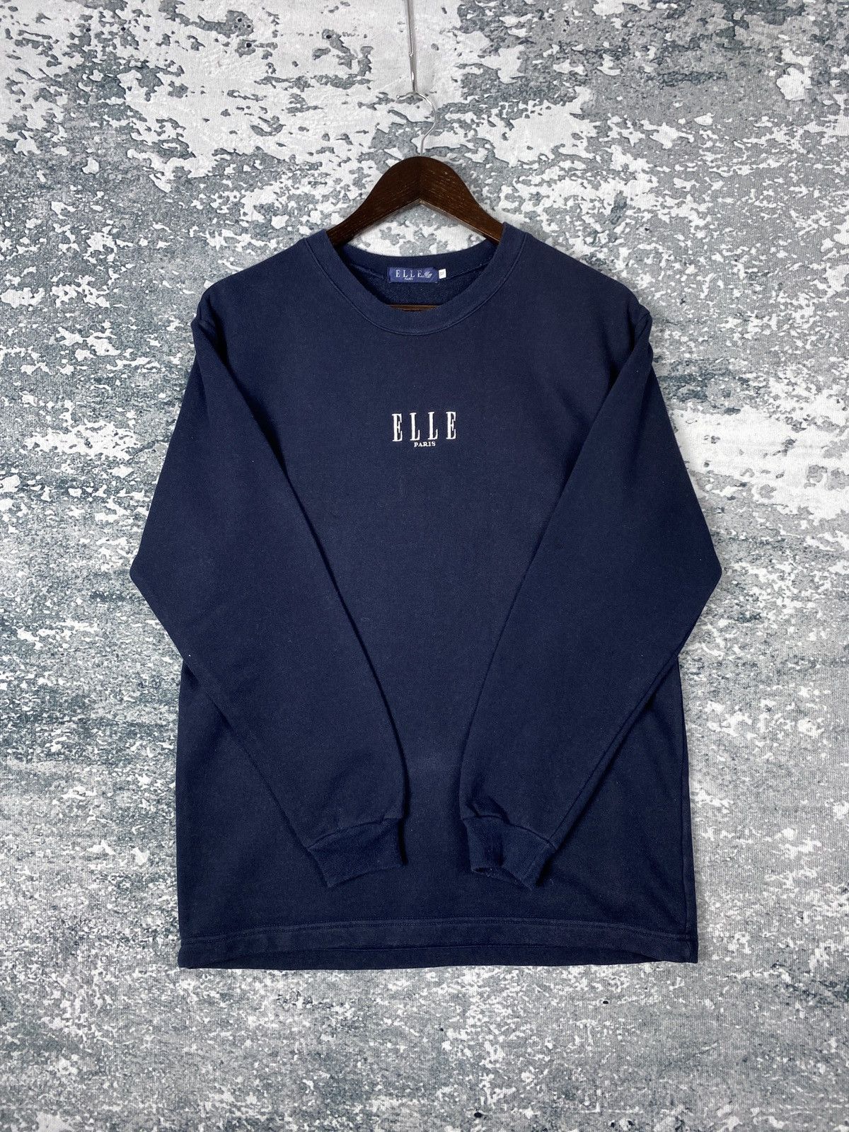 Designer Vintage Elle Paris Crewneck Sweatshirts Size US M / EU 48-50 / 2 - 5 Thumbnail