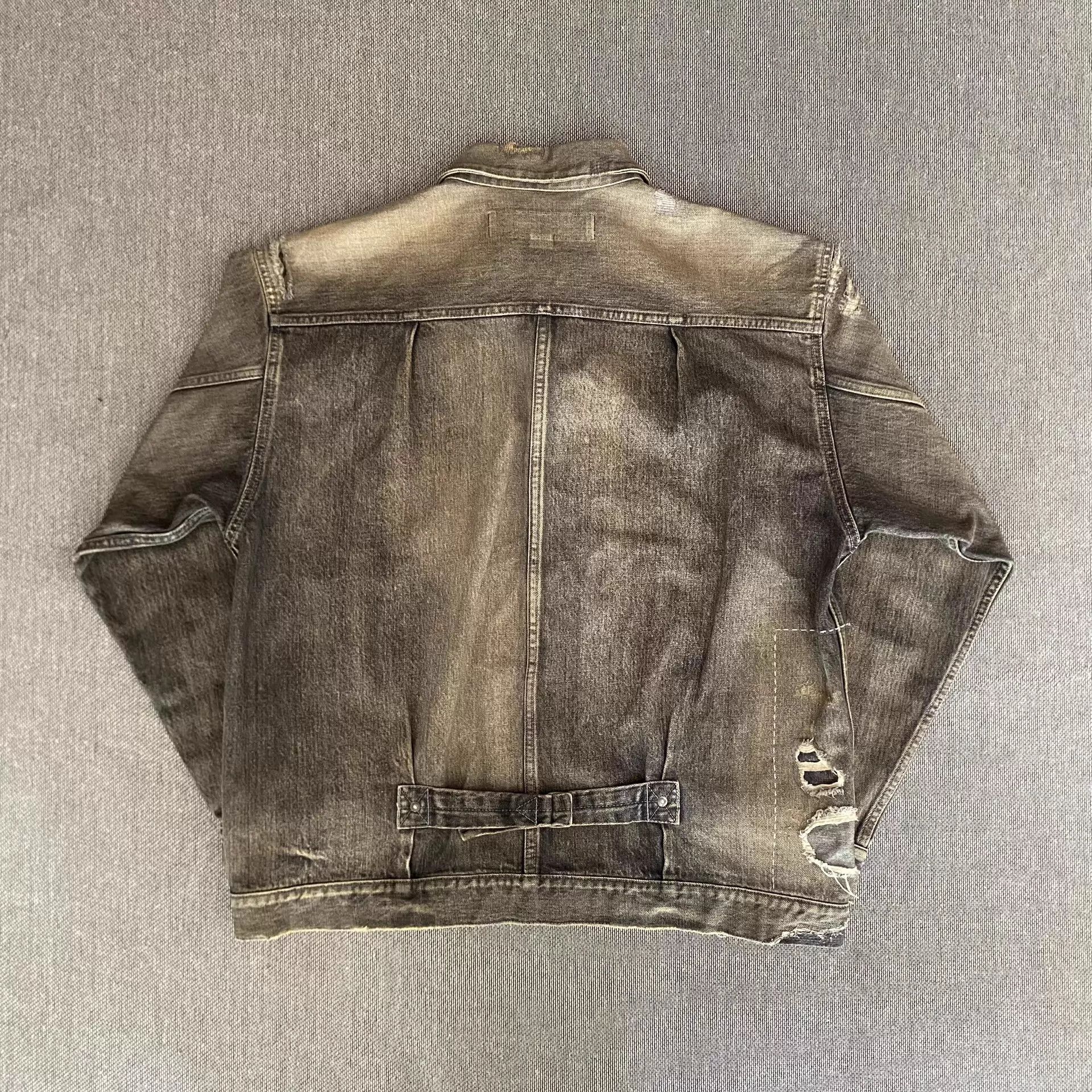 Neighborhood Neighborhood 24ss Stockman Black Denim Jacket (L) Size US L / EU 52-54 / 3 - 2 Thumbnail