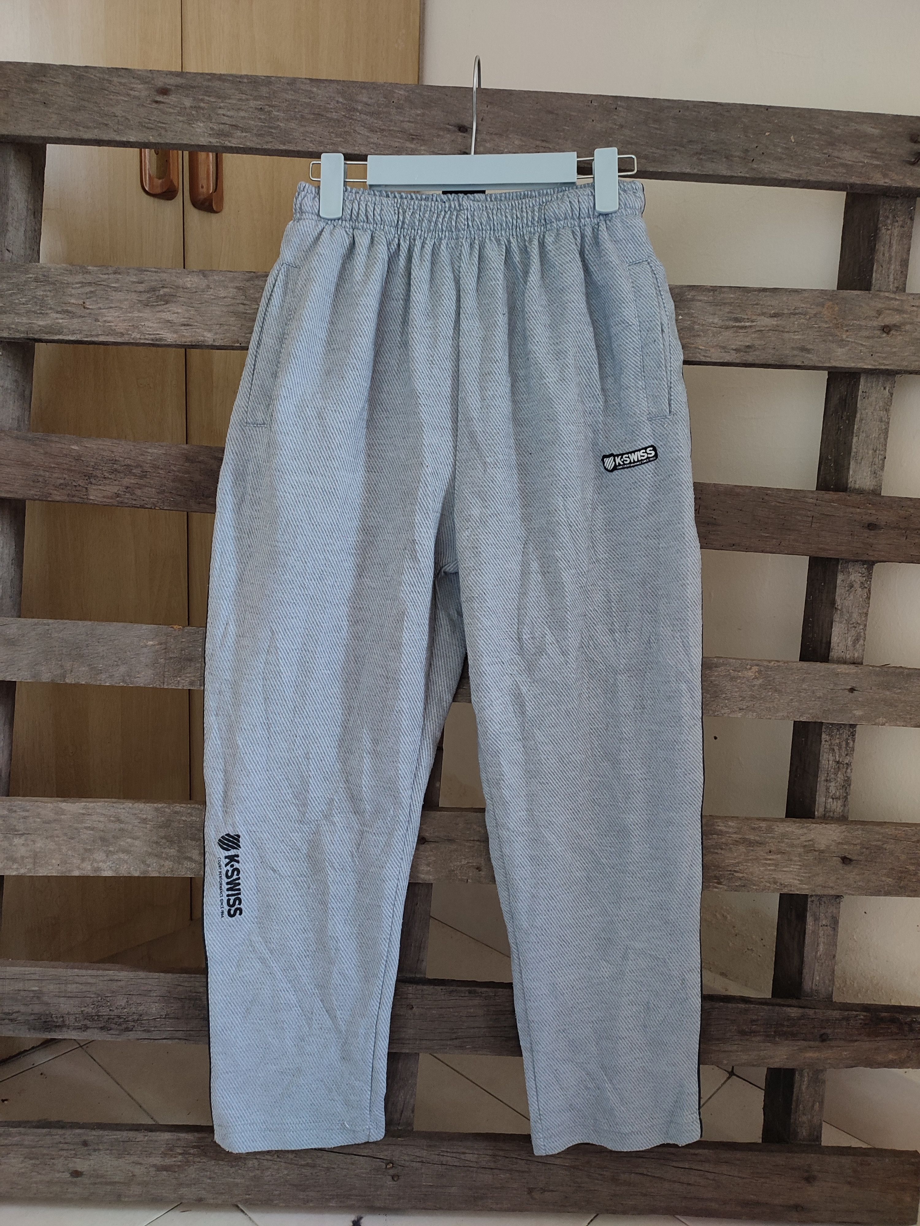 K-Swiss Vintage K-Swiss Sweatpants Size US 33 - 1 Thumbnail