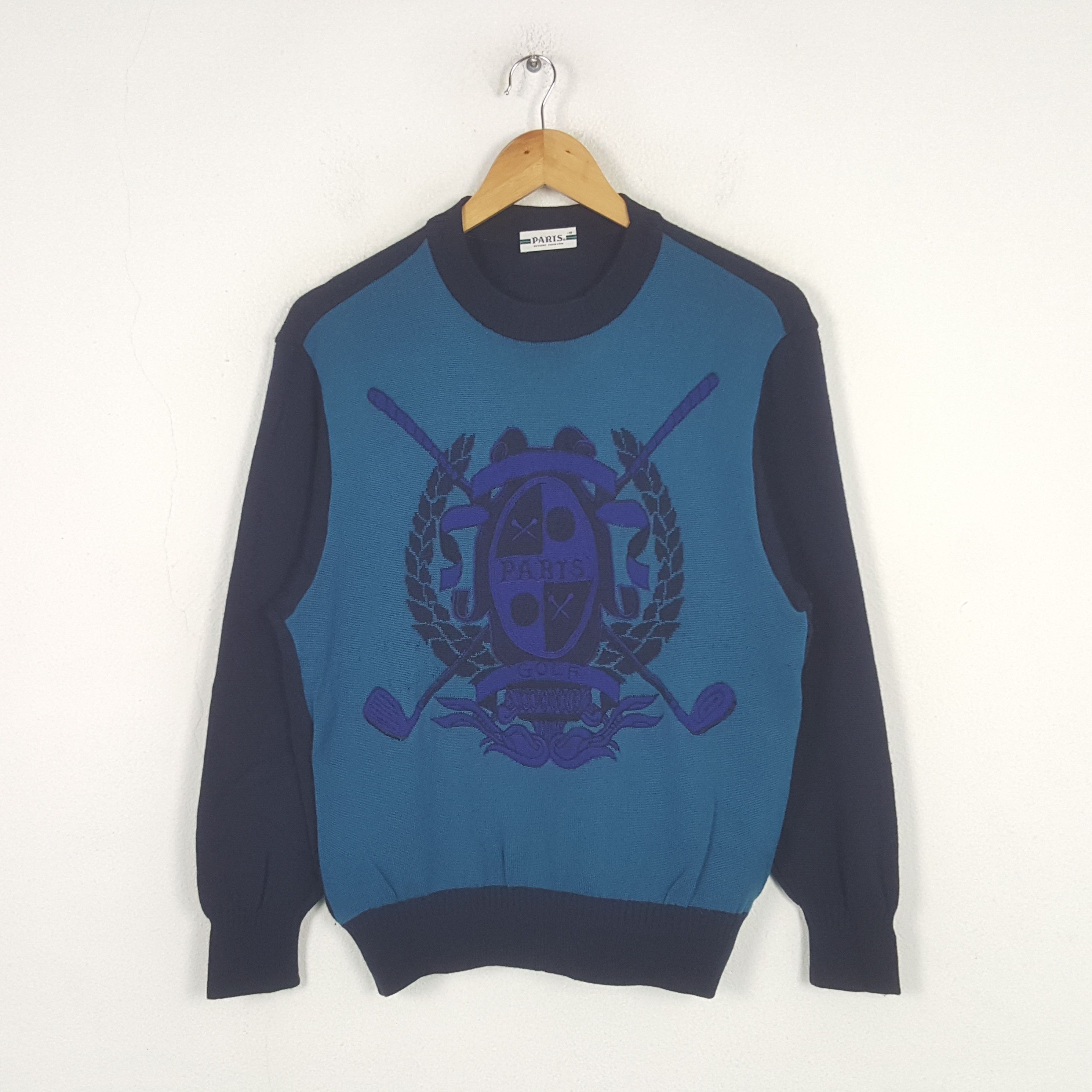 Vintage Paris Golf Japanese Style Sweatshirt C291N32