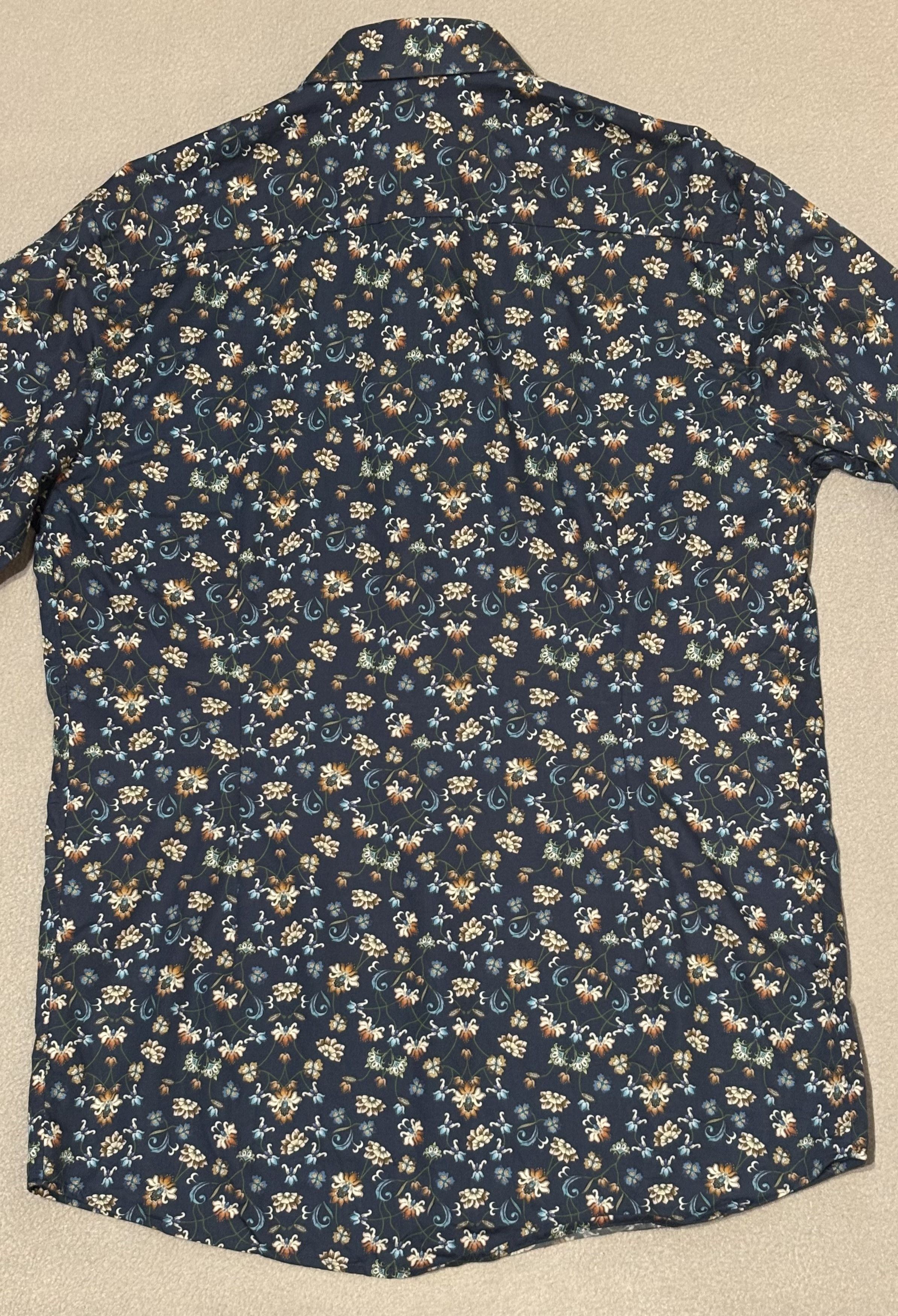Eton Eton slim shirt Colorful Flowers size 42 Size US M / EU 48-50 / 2 - 9 Thumbnail
