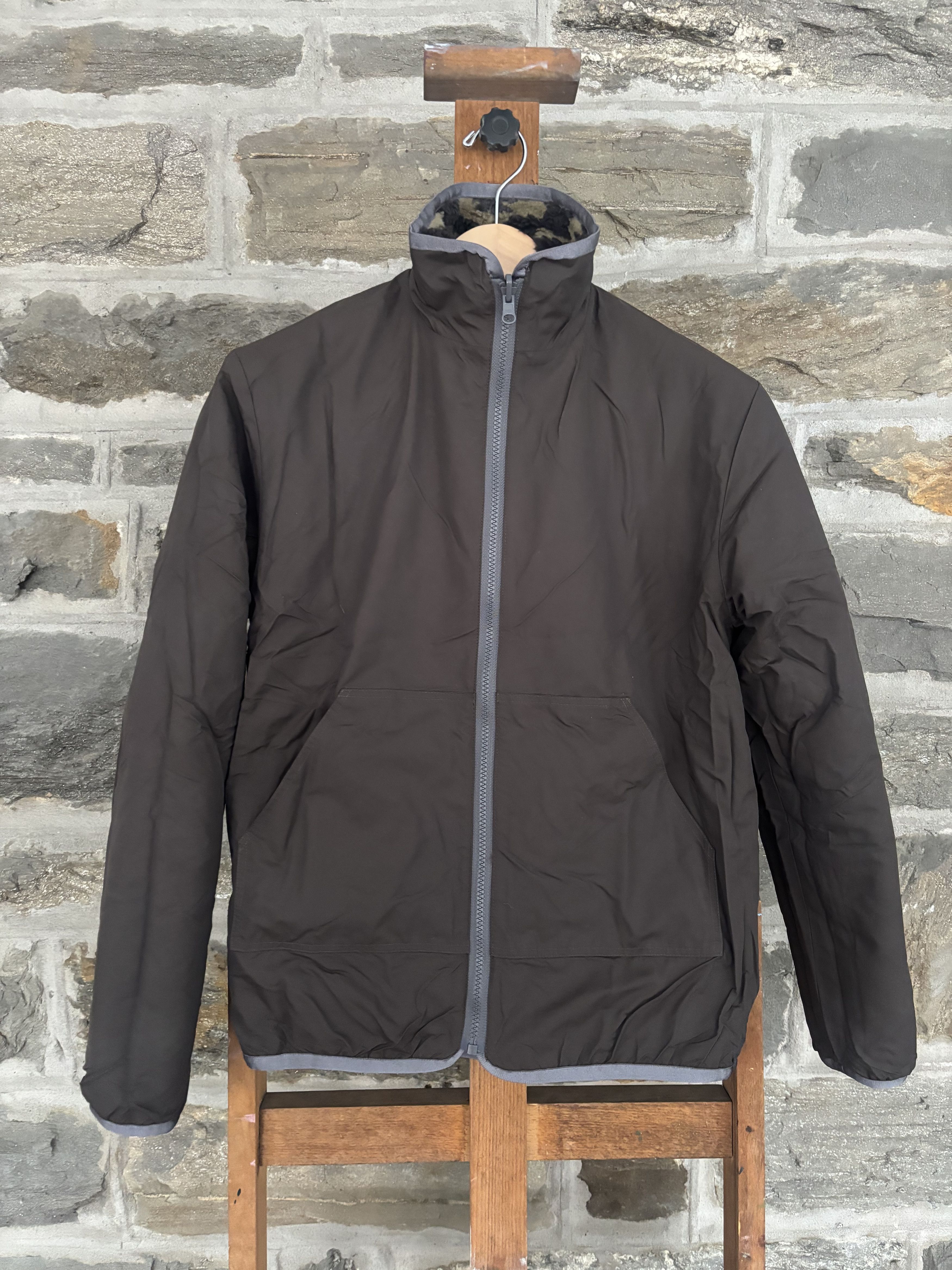 John Elliott Reversible Beige & Black Polar Fleece Jacket Size US M / EU 48-50 / 2 - 2 Thumbnail