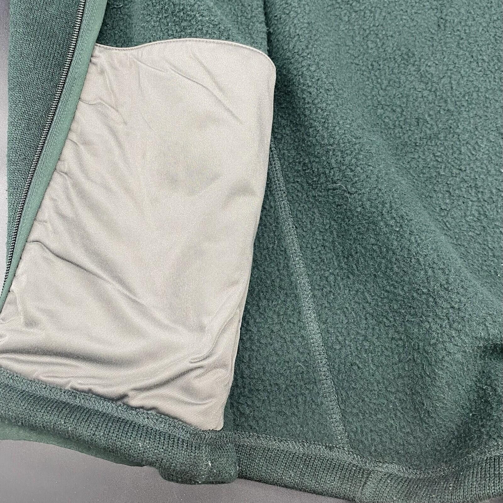 L.L. Bean L.L. Bean Forest Green Sweater Fleece Full-Zip Mens Size L Size US L / EU 52-54 / 3 - 8 Thumbnail