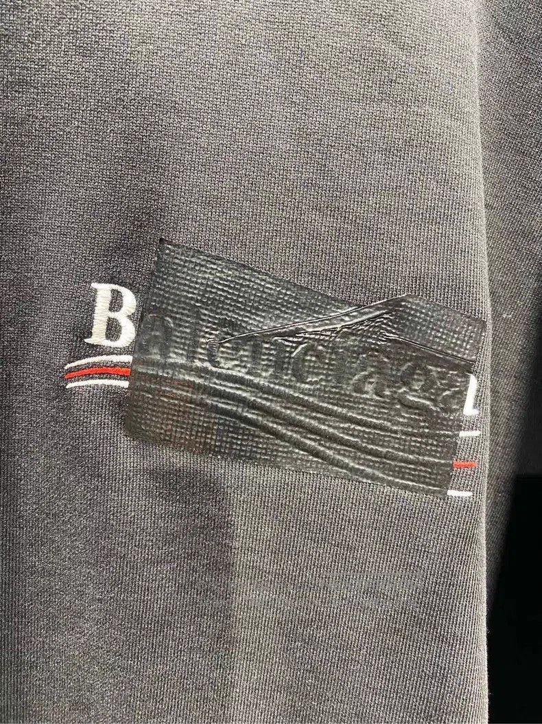 Balenciaga Balenciaga Tape Coke embroidery hoodie Size US M / EU 48-50 / 2 - 2 Thumbnail
