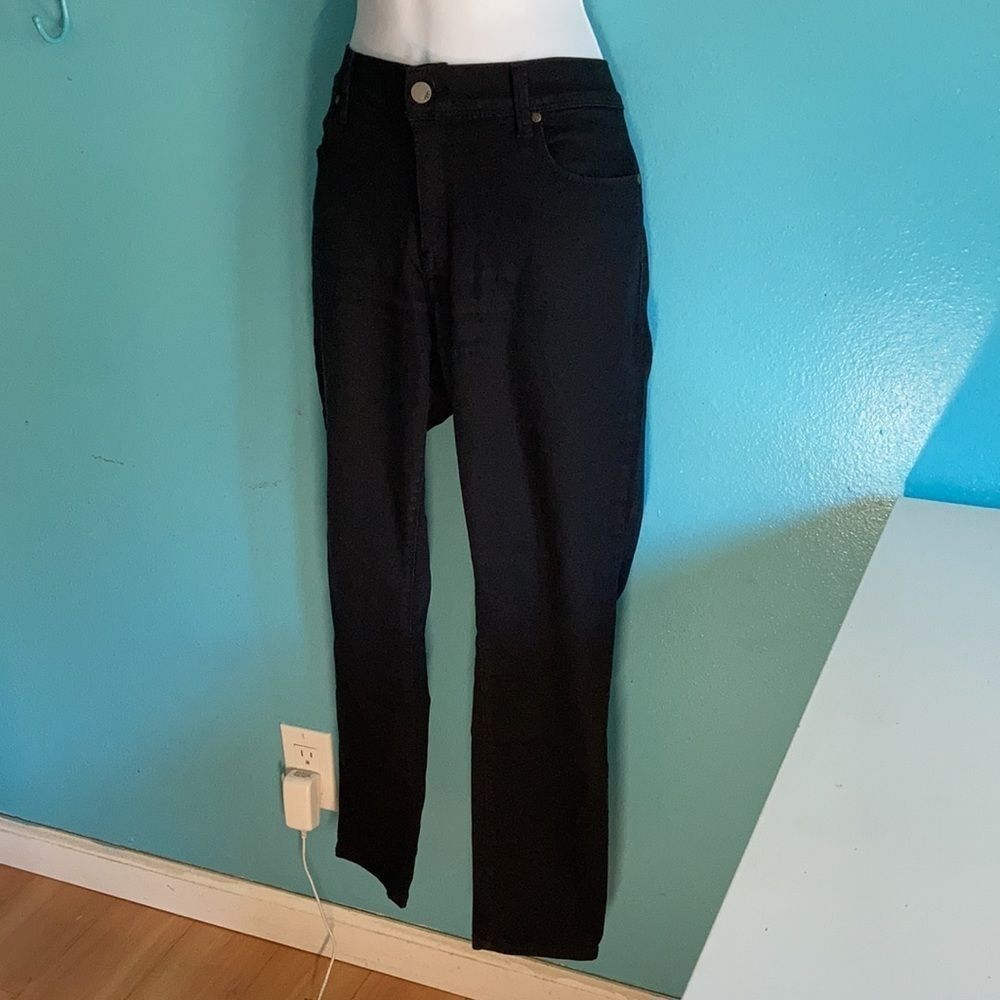 Free People Free People Black Denim Jeans Size 31 Size 31" - 13 Thumbnail