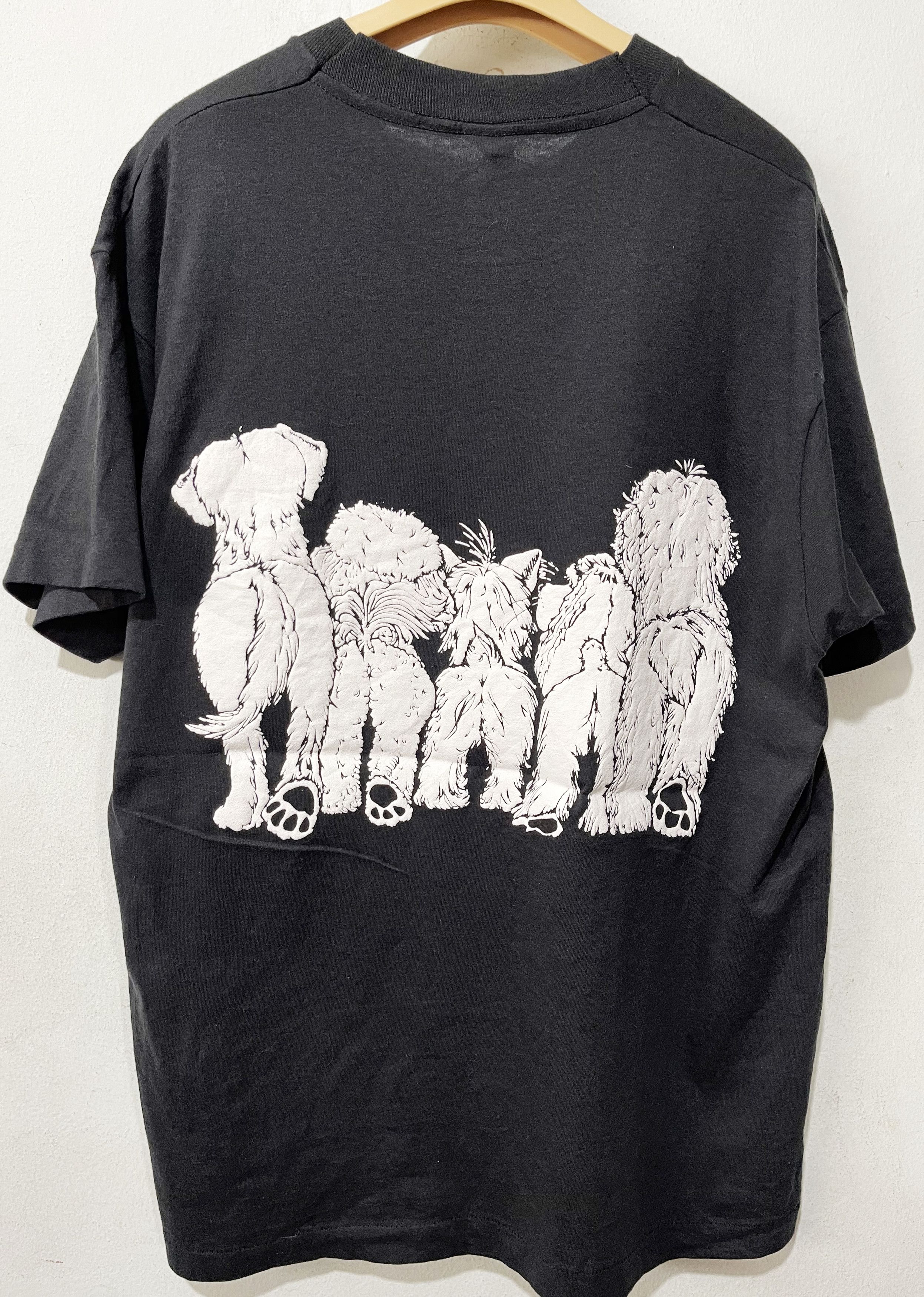 Vintage Vintage 80s Dog Shirt Size US XL / EU 56 / 4 - 4 Thumbnail
