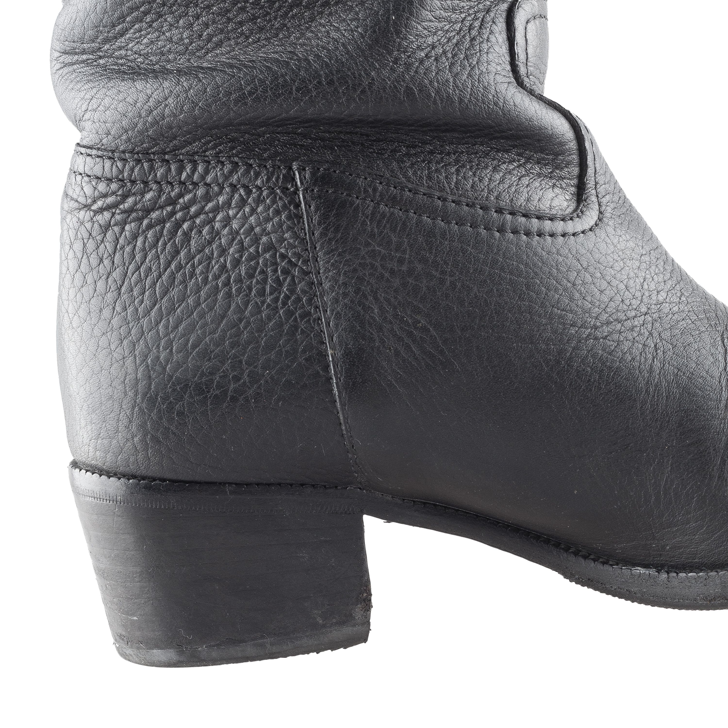Gucci Vintage Gucci Black Leather Boots (38,5 EU) Size US 7.5 / IT 37.5 - 6 Thumbnail