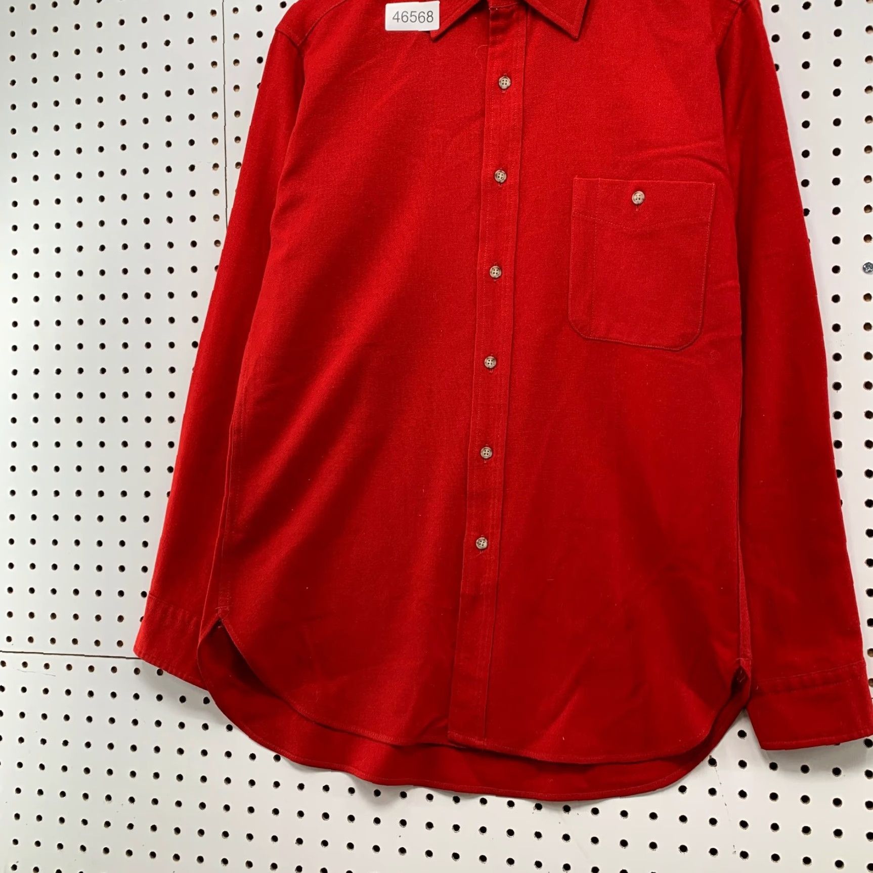 Pendleton VINTAGE Pendleton Shirt Mens M Wool Flannel Red 70s 80s USA Leather Elbow Button-Up Pockets Music? Size US M / EU 48-50 / 2 - 5 Thumbnail