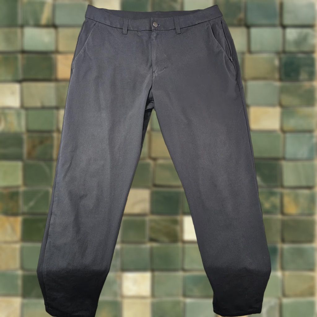 Lululemon Lululemon Pants Mens 33x29 Gray Slim Chino Travel Casual LM5AO4S Size US 33 - 1 Thumbnail