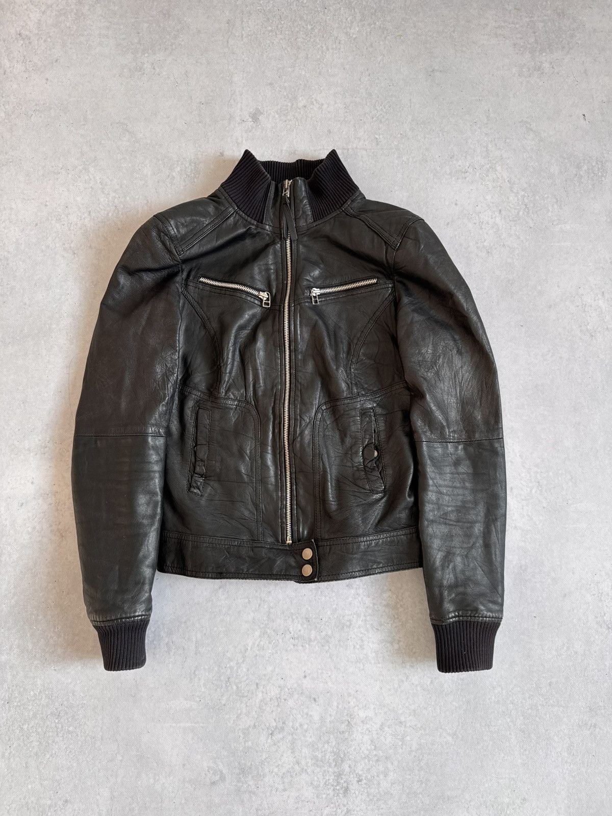 If Six Was Nine Y2K Avant-Garde Miss Sixty Style Vintage Distressed Jacket Size S / US 4 / IT 40 - 1 Thumbnail