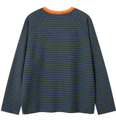 Japanese Brand × Vintage "Pinstripe-M" Long Sleeve T-Shirt Size US M / EU 48-50 / 2 - 2 Thumbnail
