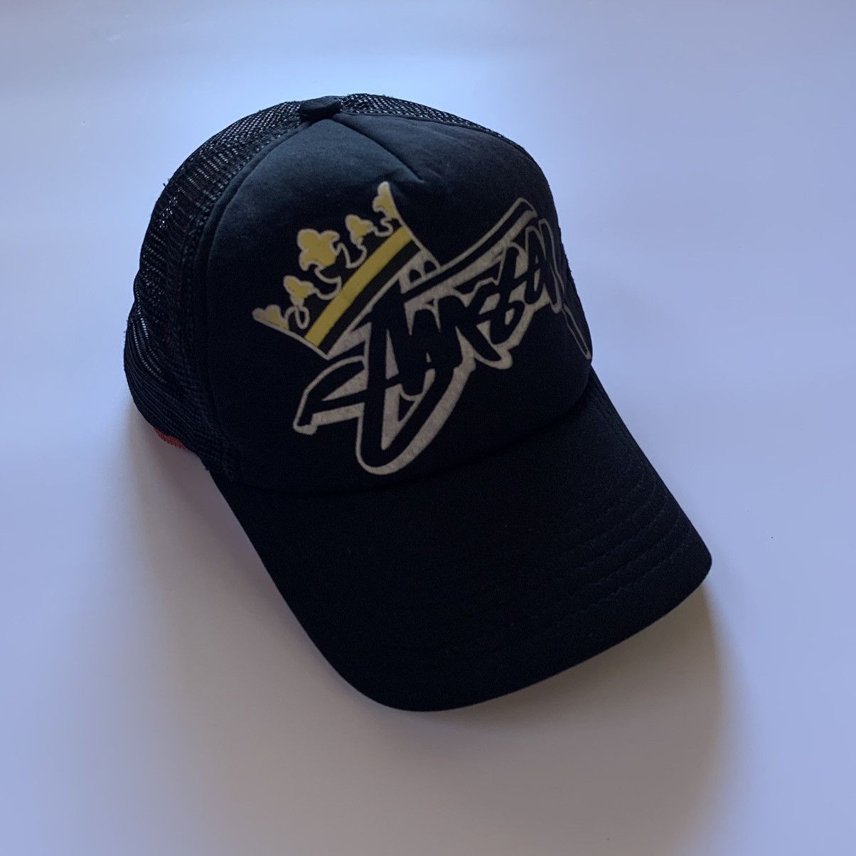 Stussy × Vintage Vintage Stussy Graffiti Trucker Cap Size ONE SIZE - 2 Thumbnail