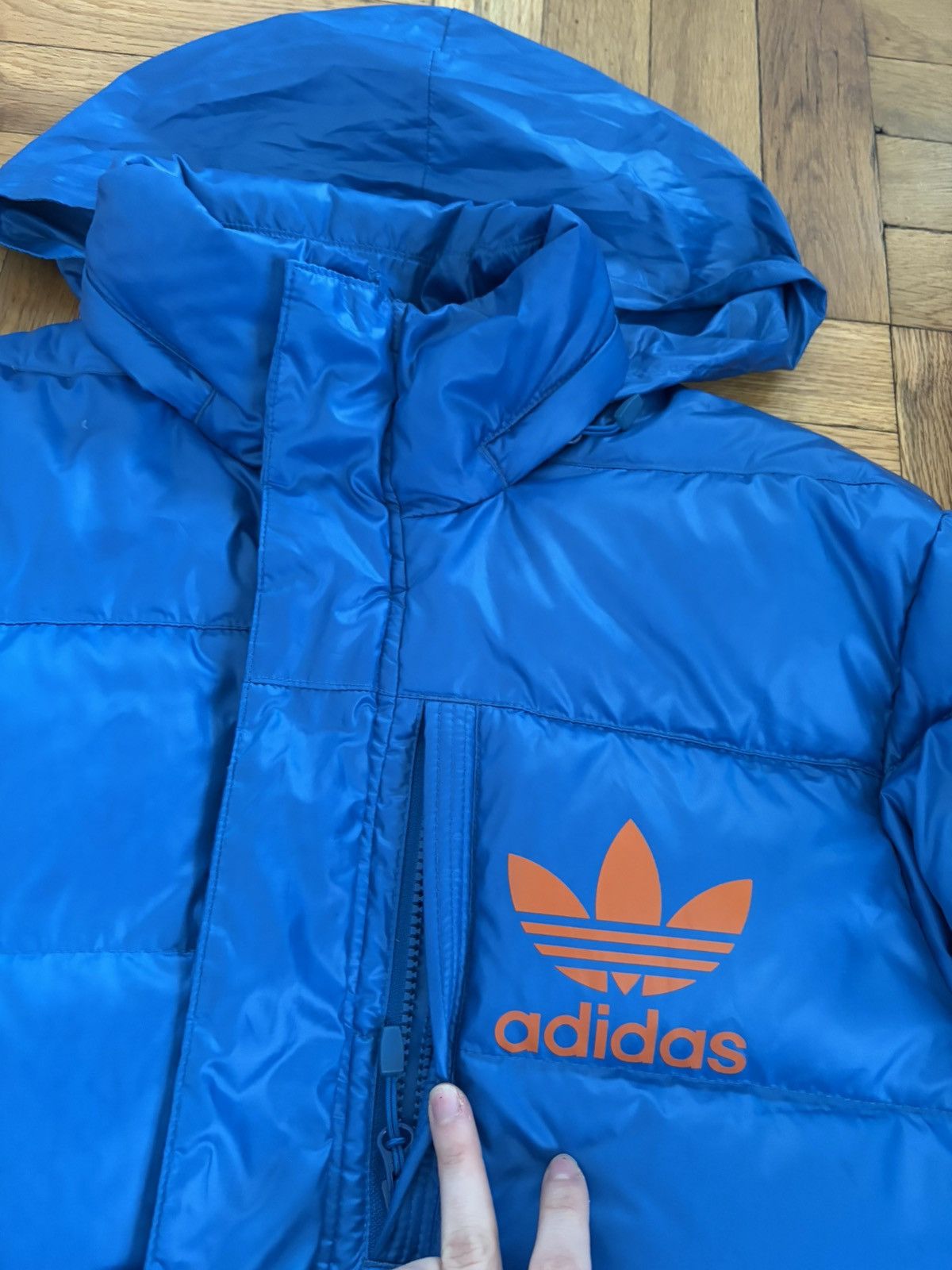 Adidas Adidas Originals Puffer Jacket With Logo Size US S / EU 44-46 / 1 - 2 Thumbnail
