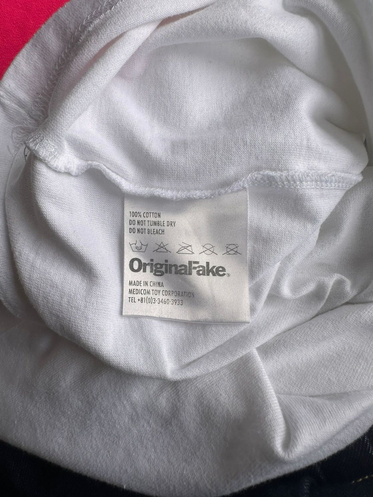 Kaws × Medicom Toy × Original Fake 00's Original Fake chomper touge tee Size US XL / EU 56 / 4 - 5 Thumbnail