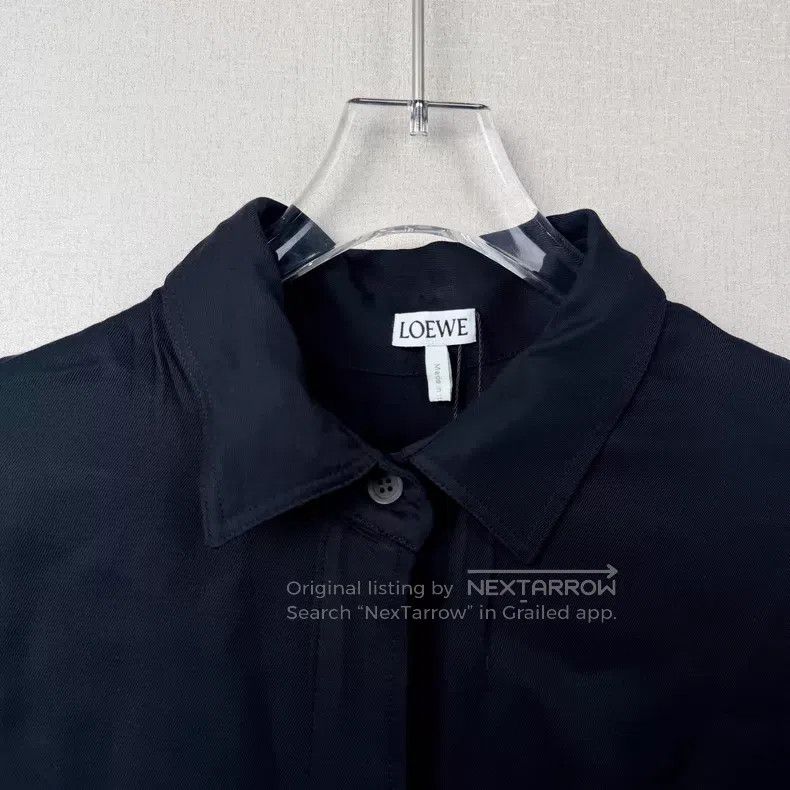 Loewe Loewe Long Silk Shirt Size XS / US 0-2 / IT 36-38 - 3 Thumbnail