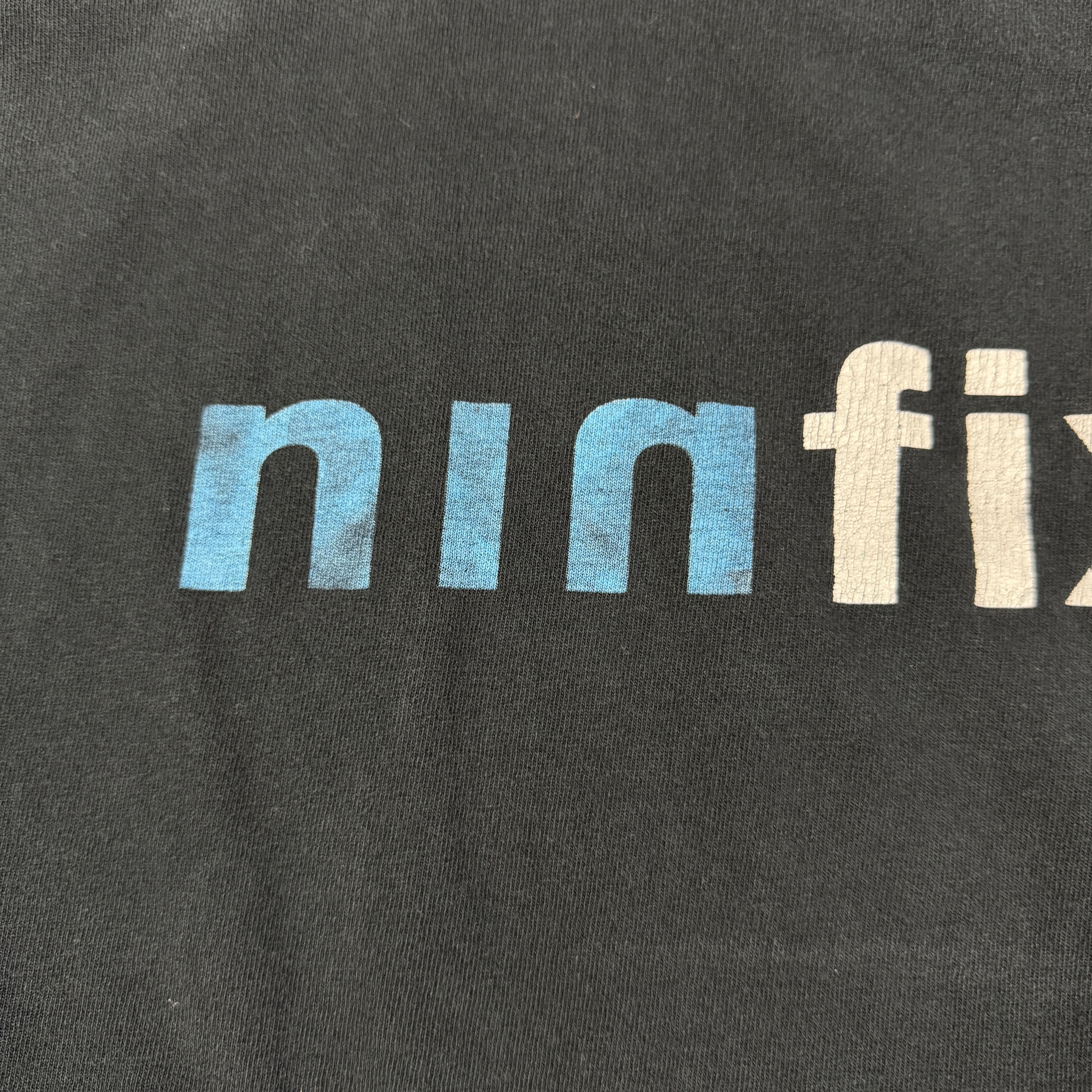 Band Tees Vintage 90s Nine Inch Nails Fixed Shirt Size US L / EU 52-54 / 3 - 9 Thumbnail